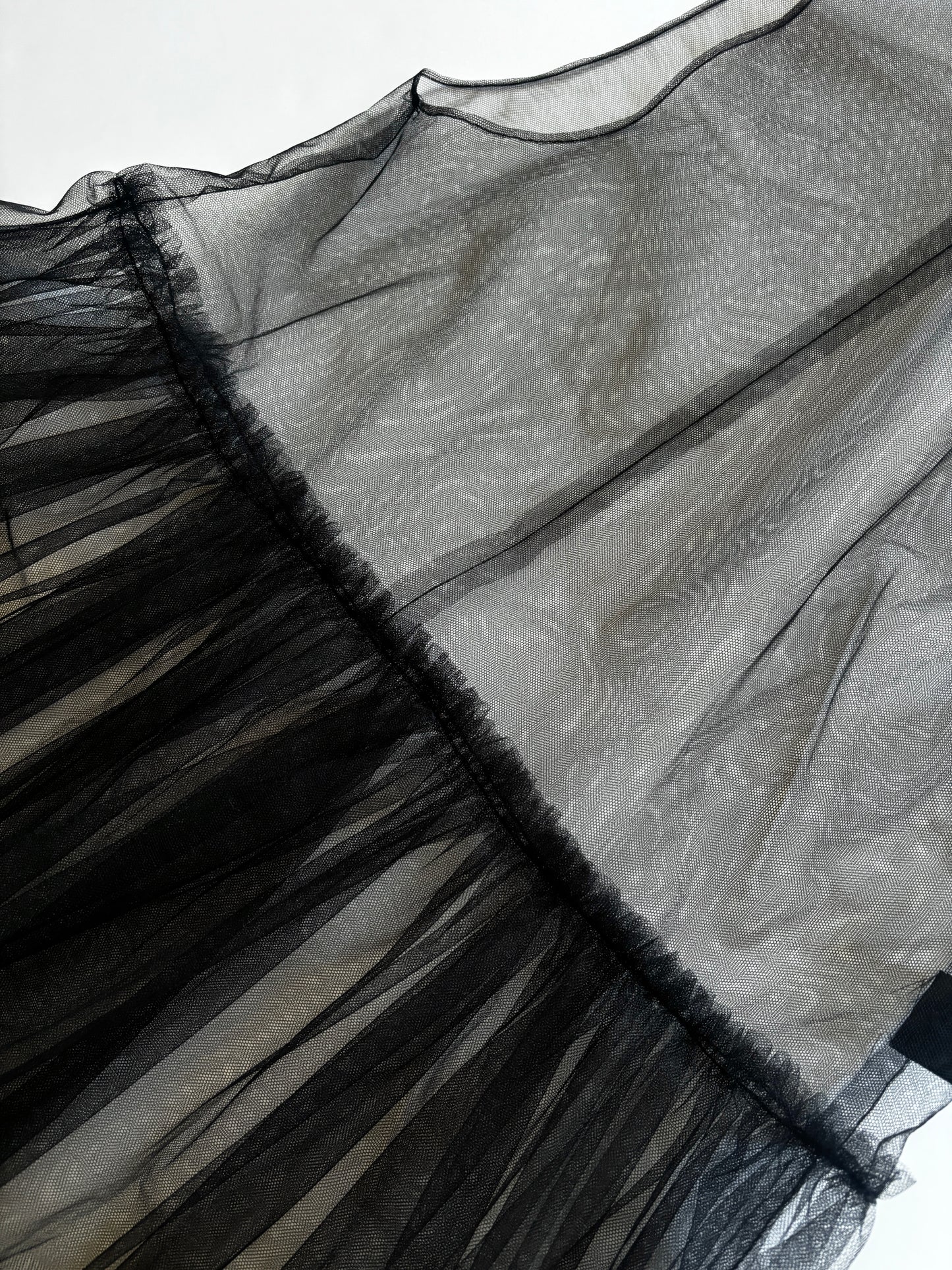 AILEY TULLE DRESS BLACK