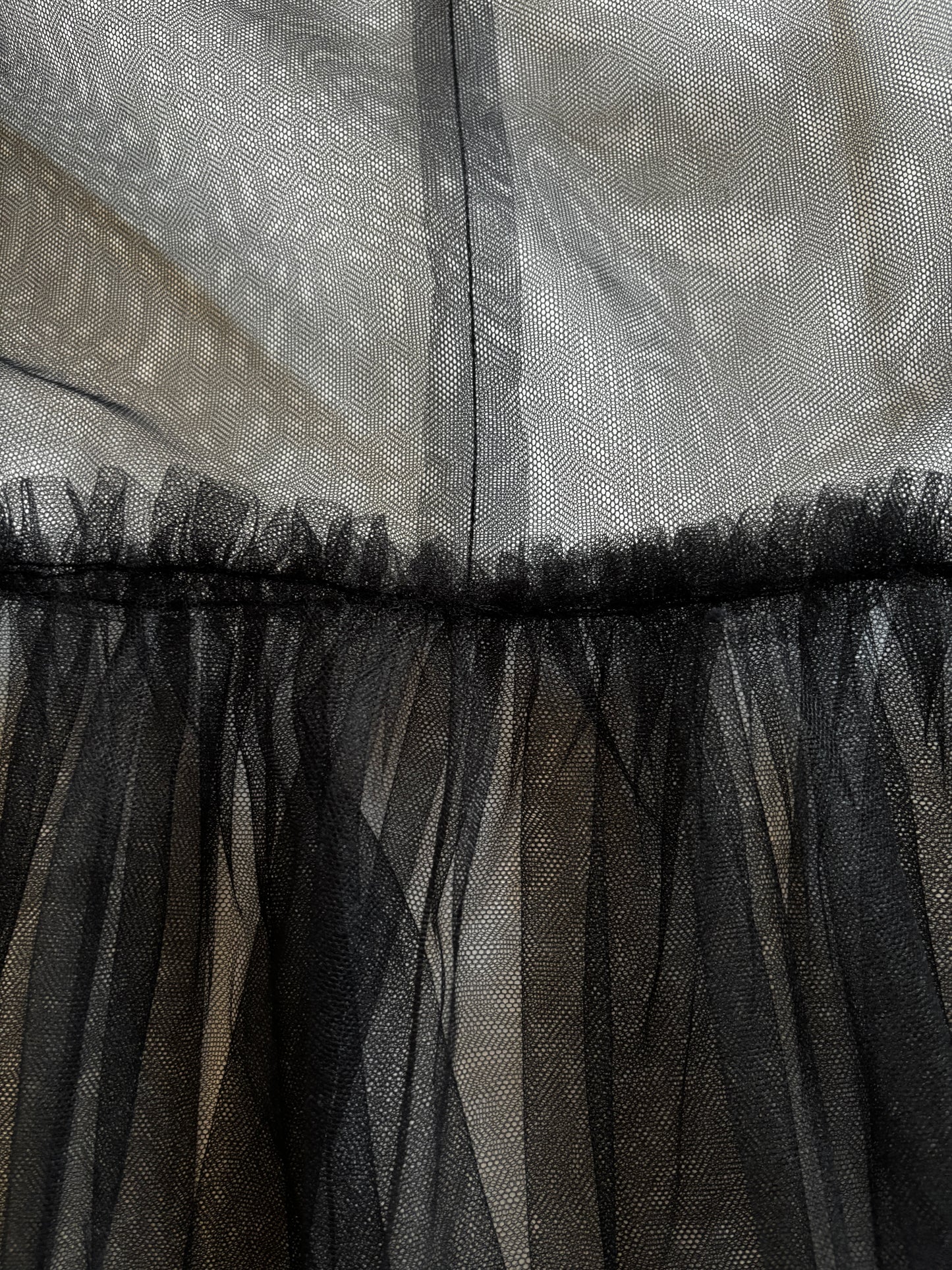 AILEY TULLE DRESS BLACK