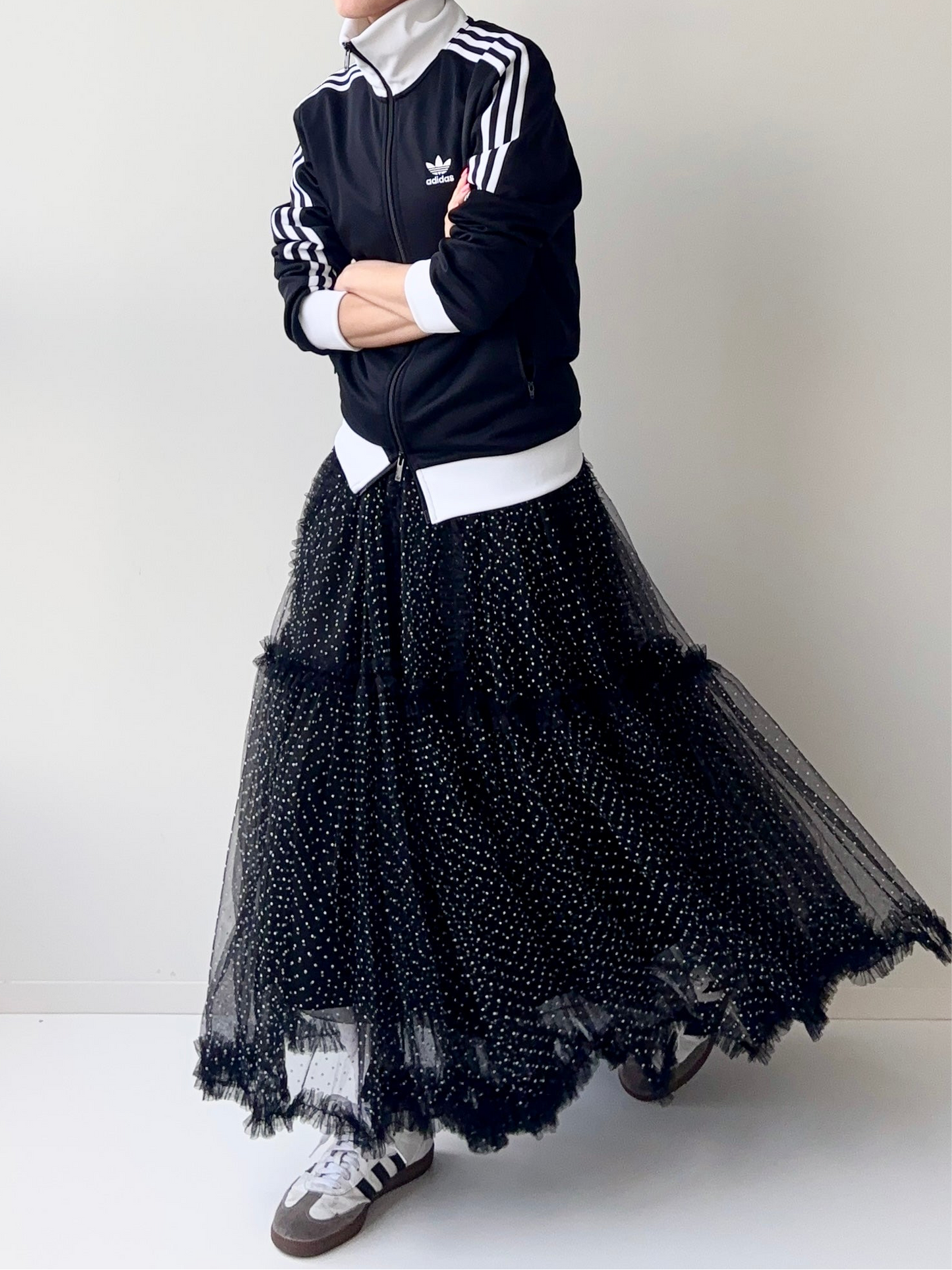 ★再入荷★MINI DOTS TULLE SKIRT