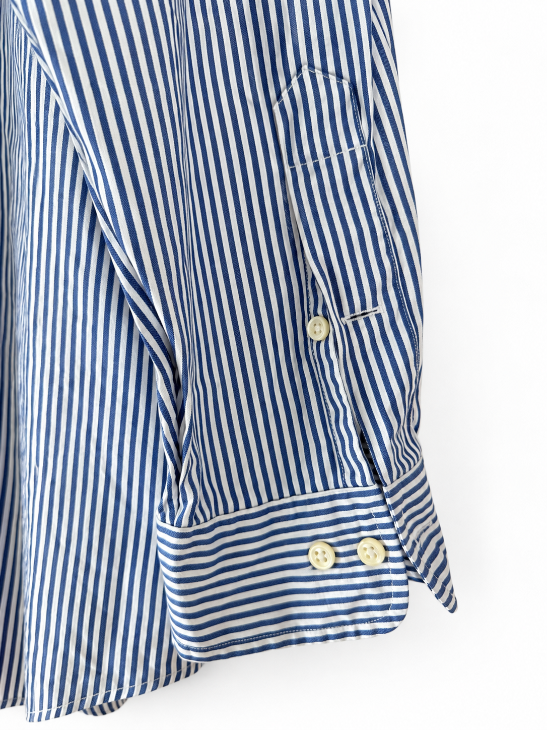 POLO RALPH LAUREN ★ PIN STRIPE / NAVY PONY ★ 32/33 ★USED ITEM