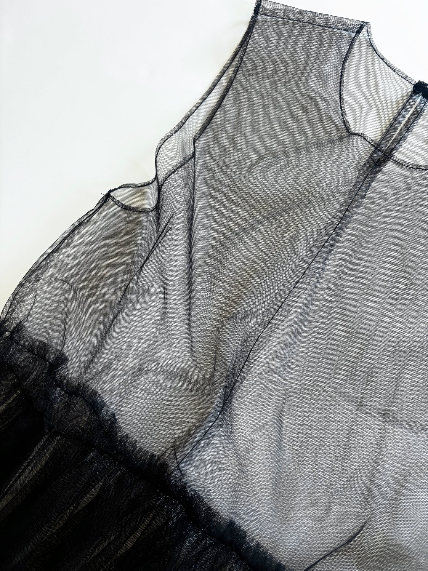 AILEY TULLE DRESS BLACK