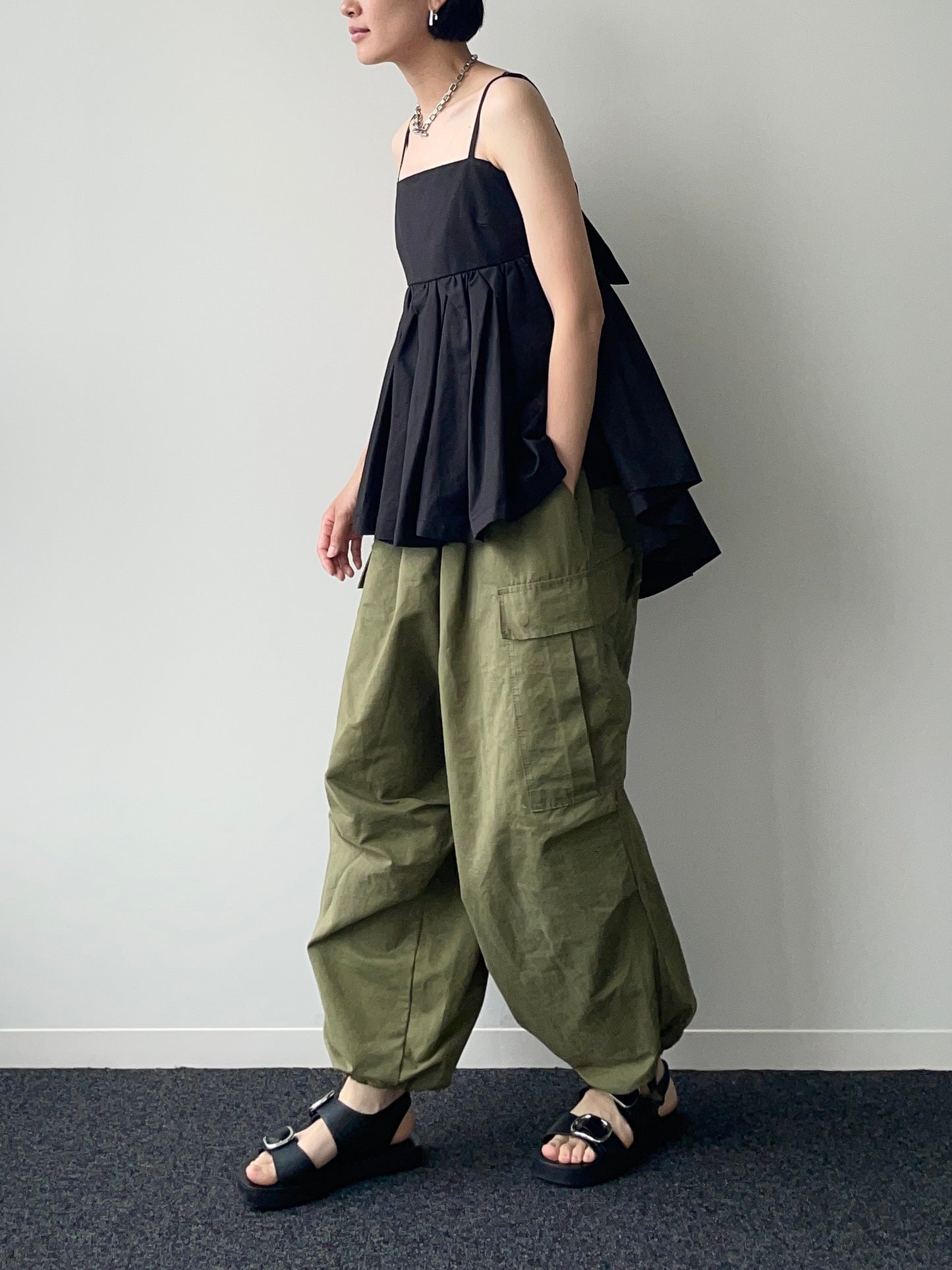 AMY MILITARY CARGO PANTS UNISEX【SELECTED ITEM】