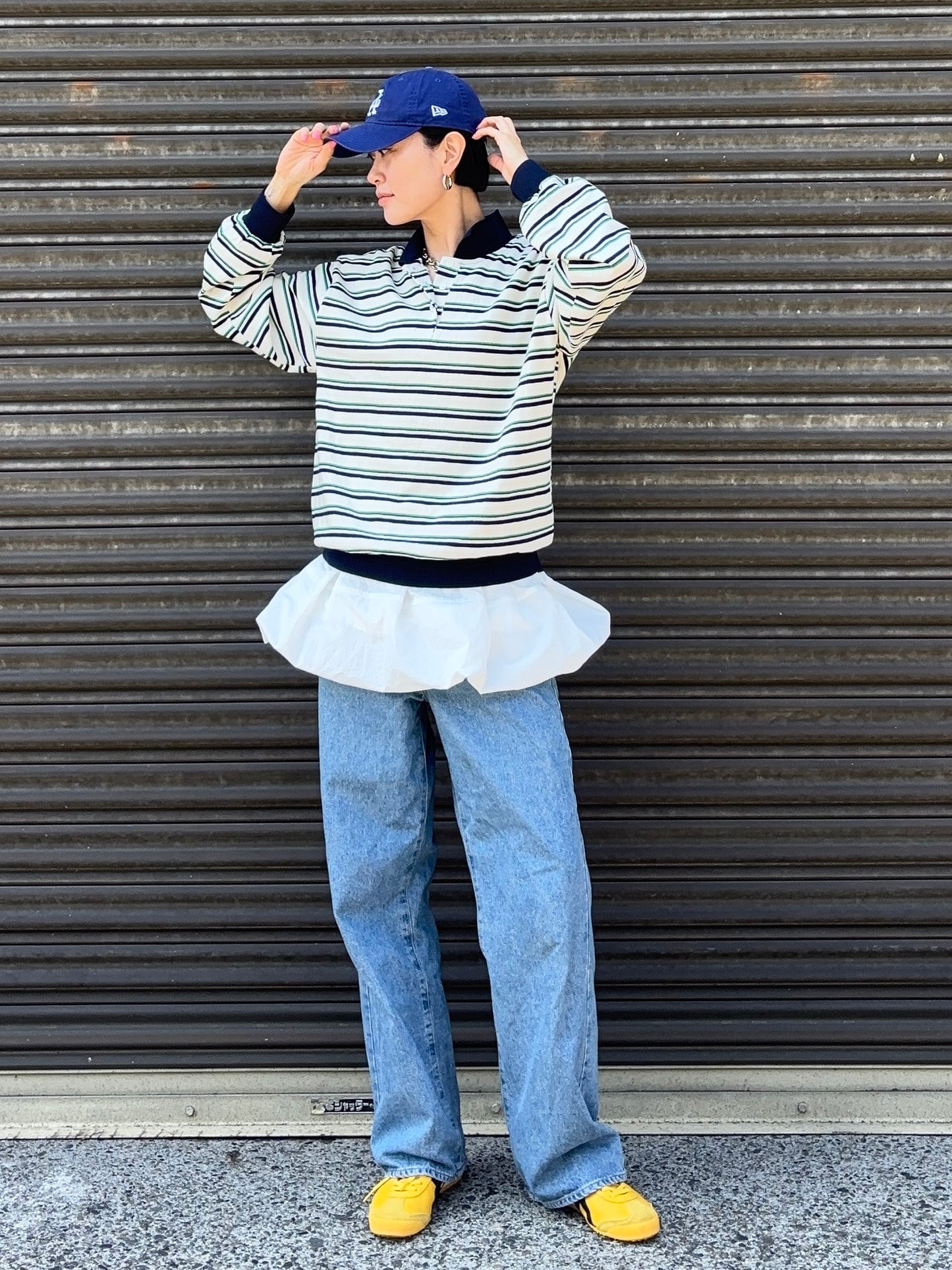 PUMKIN BALLOON SKIRT White