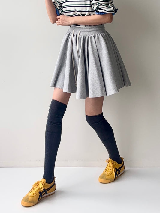 VICKY SWEAT FLARE SKIRT