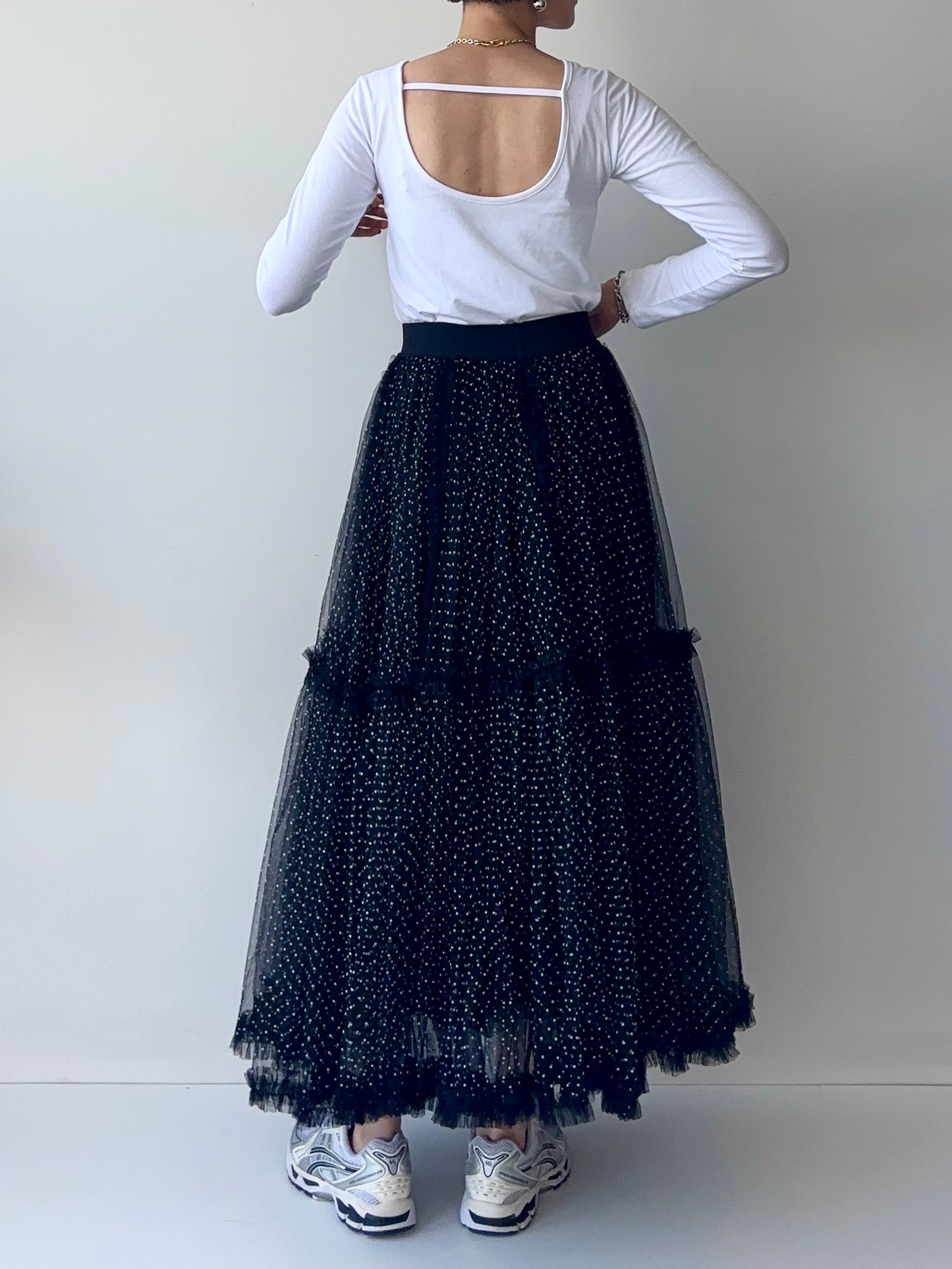 ★再入荷★MINI DOTS TULLE SKIRT