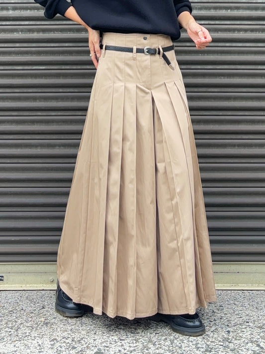 CHINO PLEATED PANTS【SELECTED ITEM】