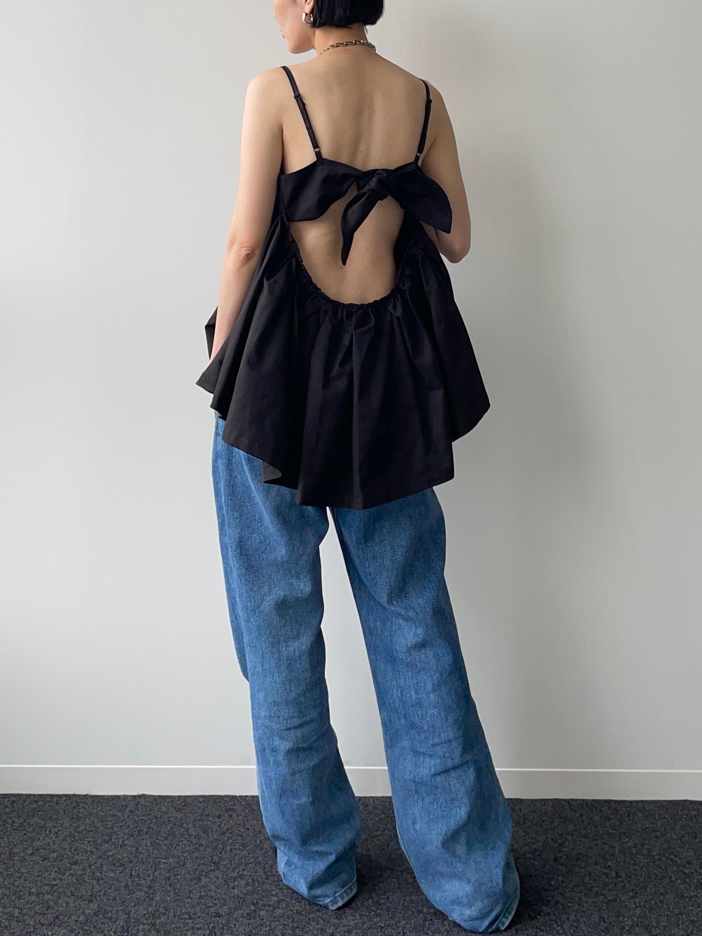 VICKY CAMI-TOPS Black