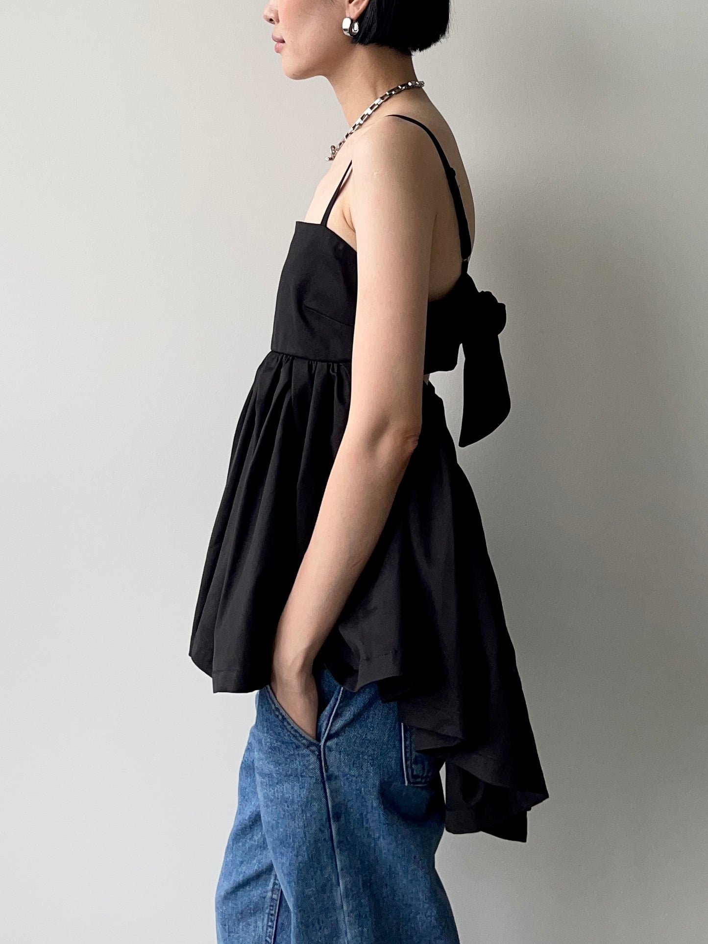 VICKY CAMI-TOPS Black