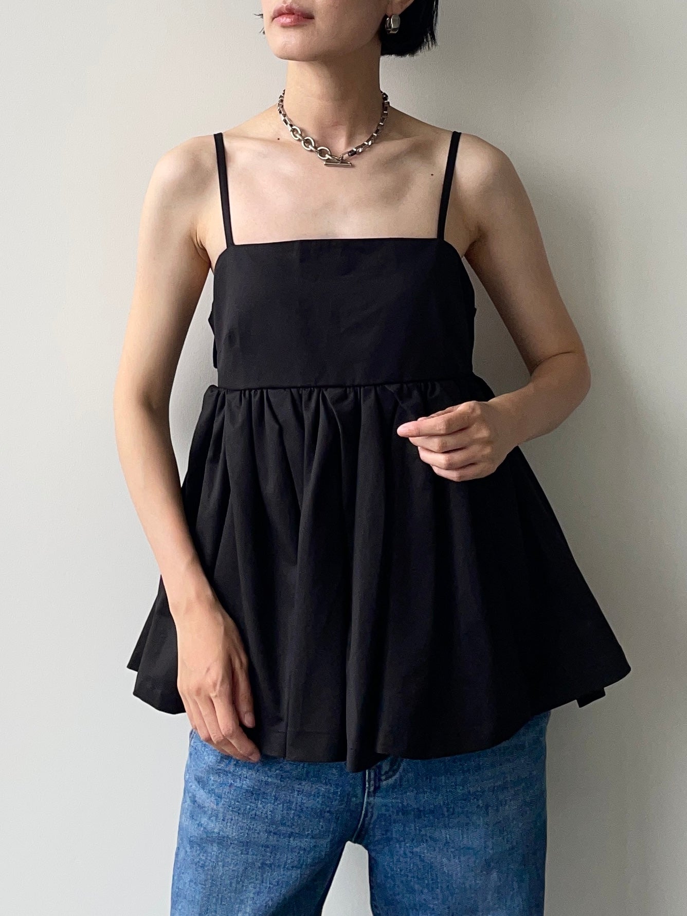 VICKY CAMI-TOPS Black
