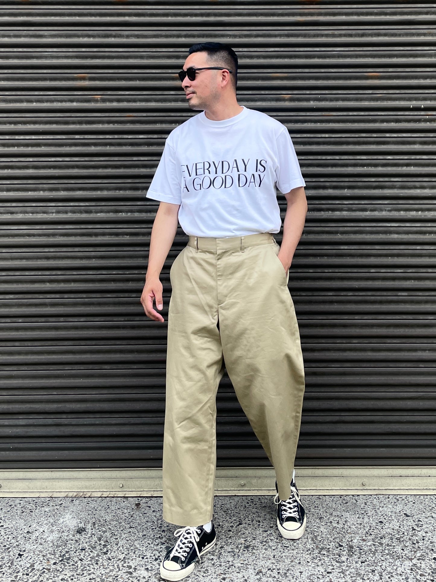 EVERYDAY T-SHIRTS White【UNISEX】
