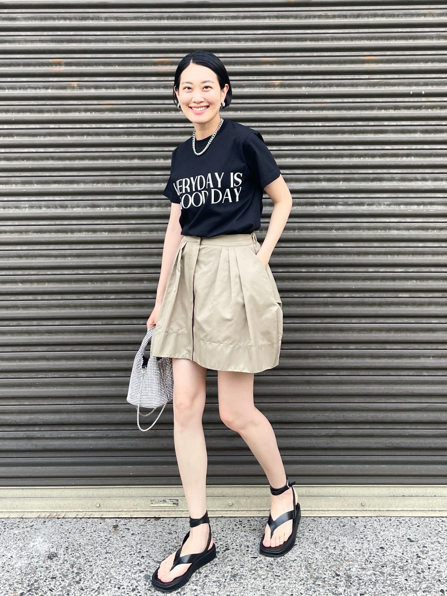 EVERYDAY T-SHIRTS Black【UNISEX】