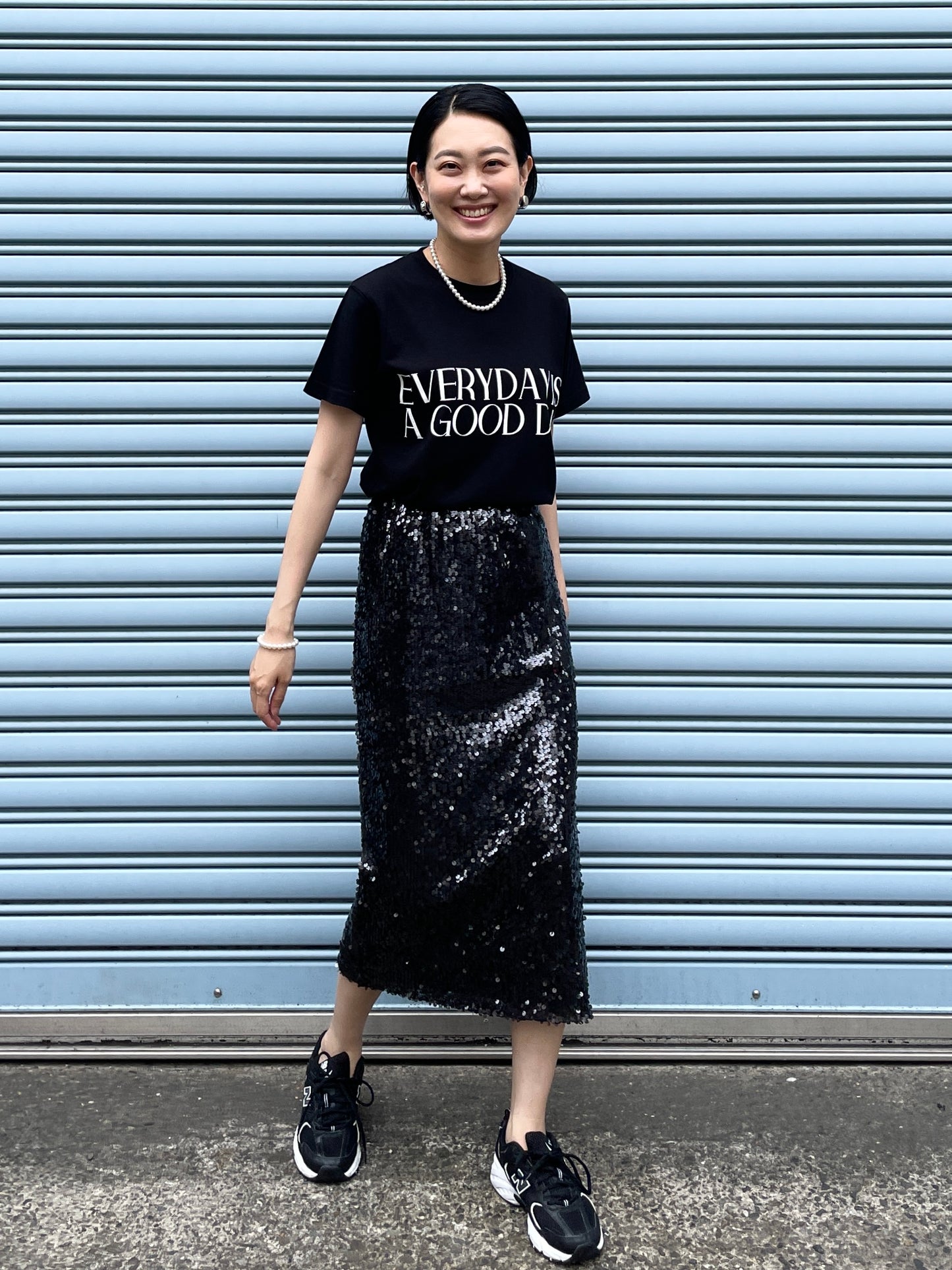 EVERYDAY T-SHIRTS Black【UNISEX】
