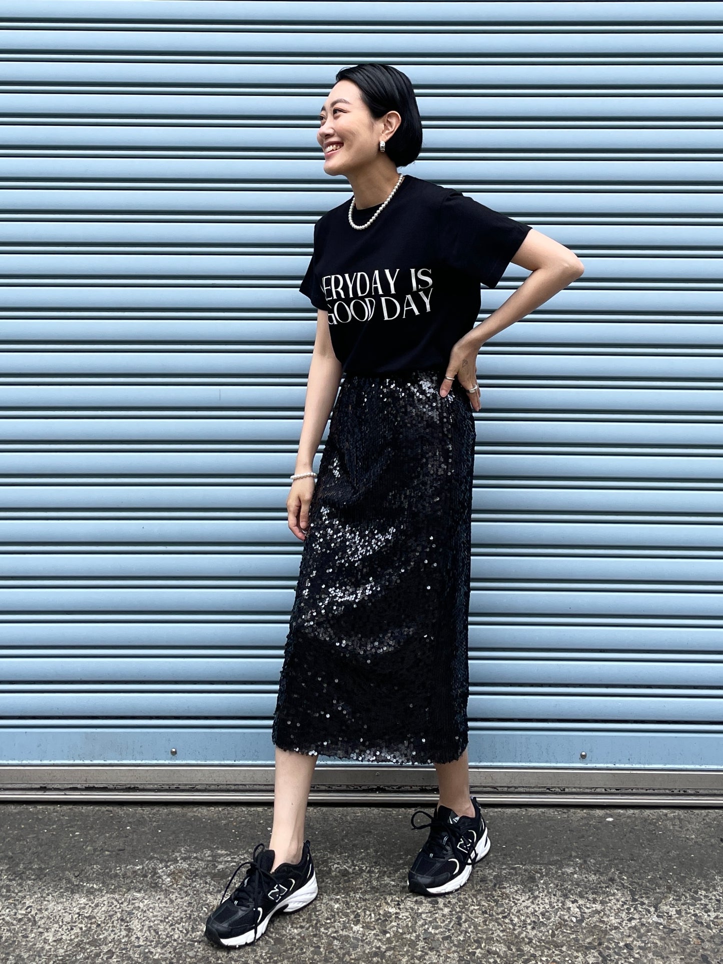 EVERYDAY T-SHIRTS Black【UNISEX】