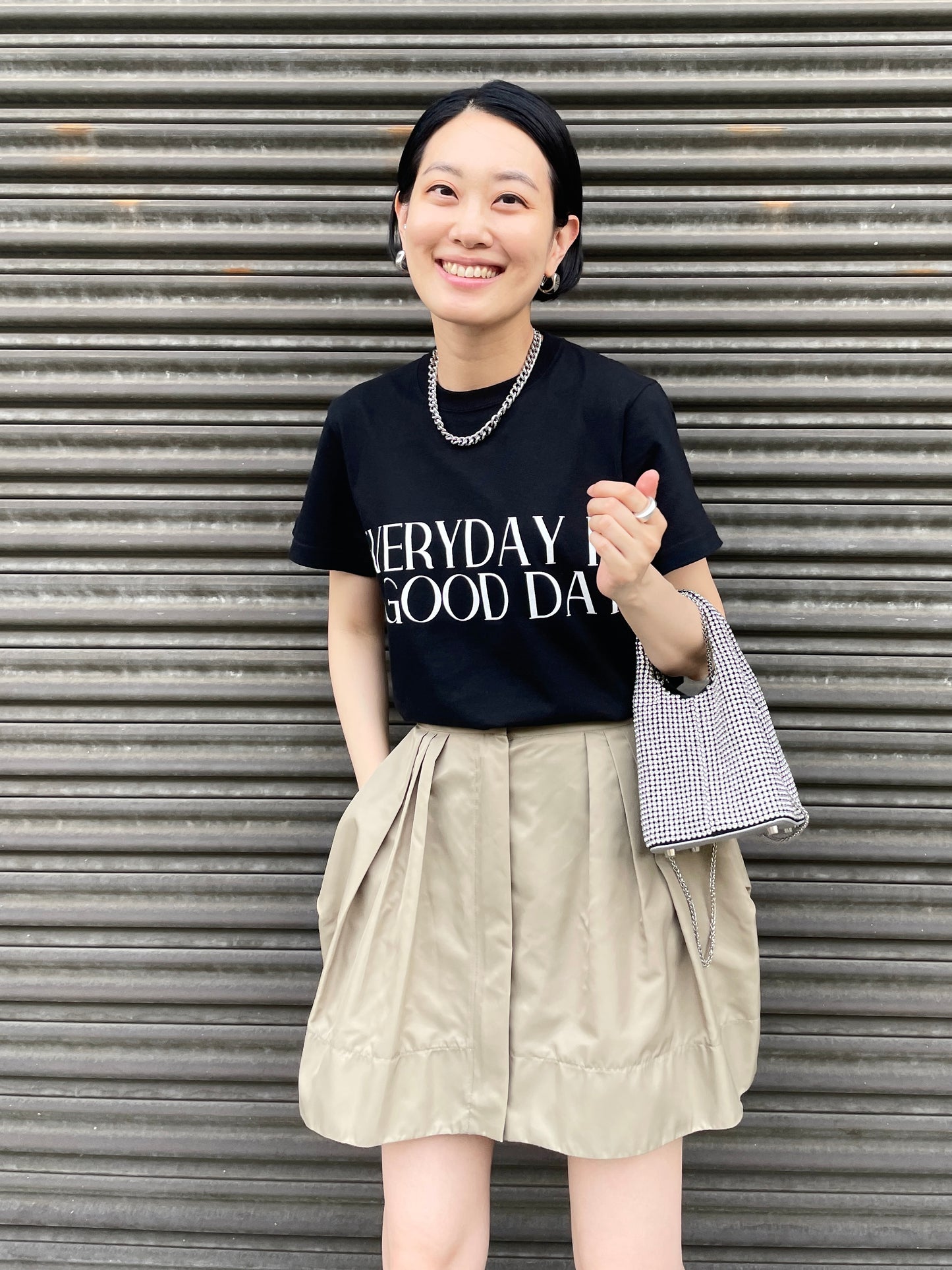 EVERYDAY T-SHIRTS Black【UNISEX】