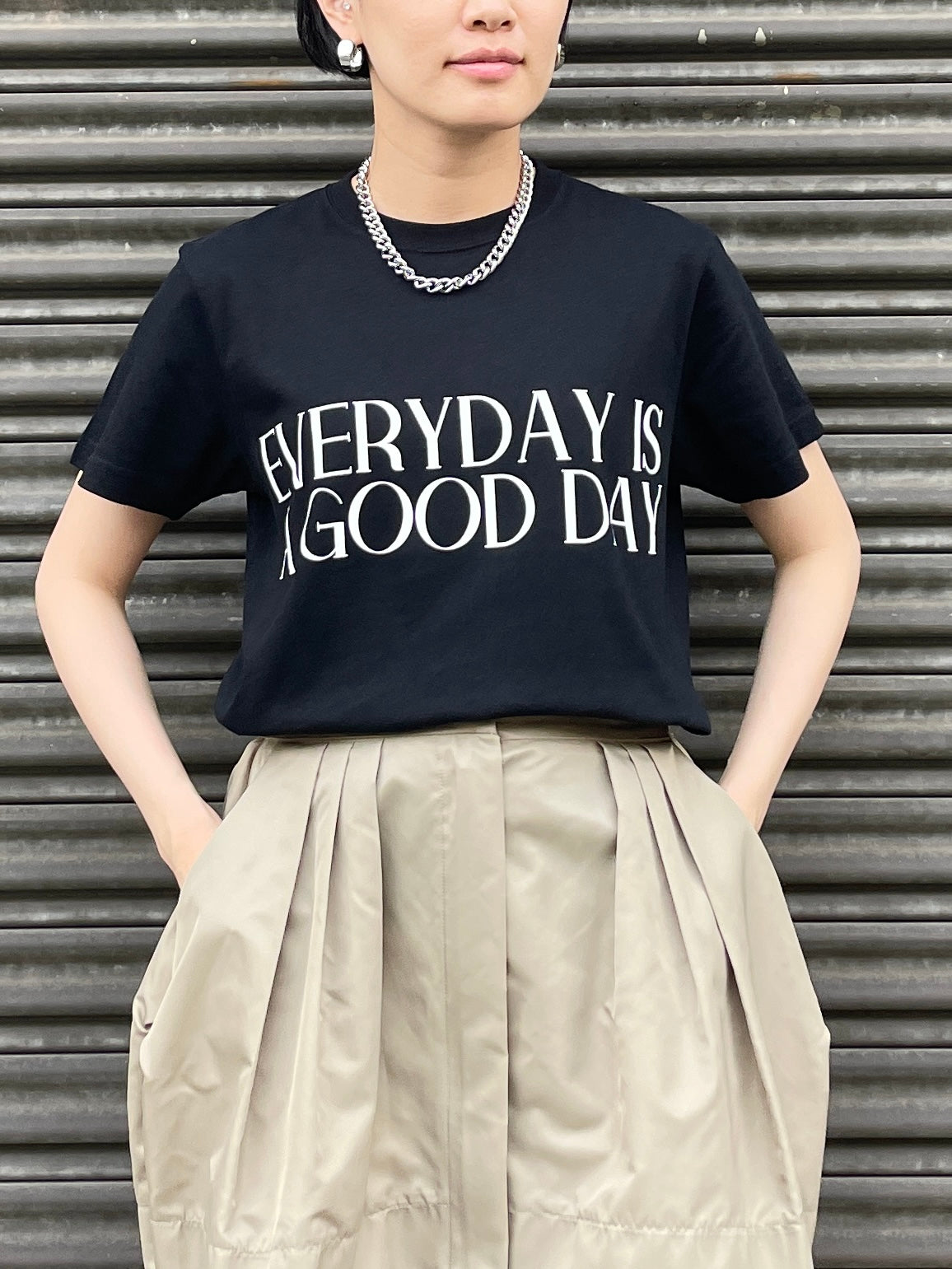 EVERYDAY T-SHIRTS Black【UNISEX】