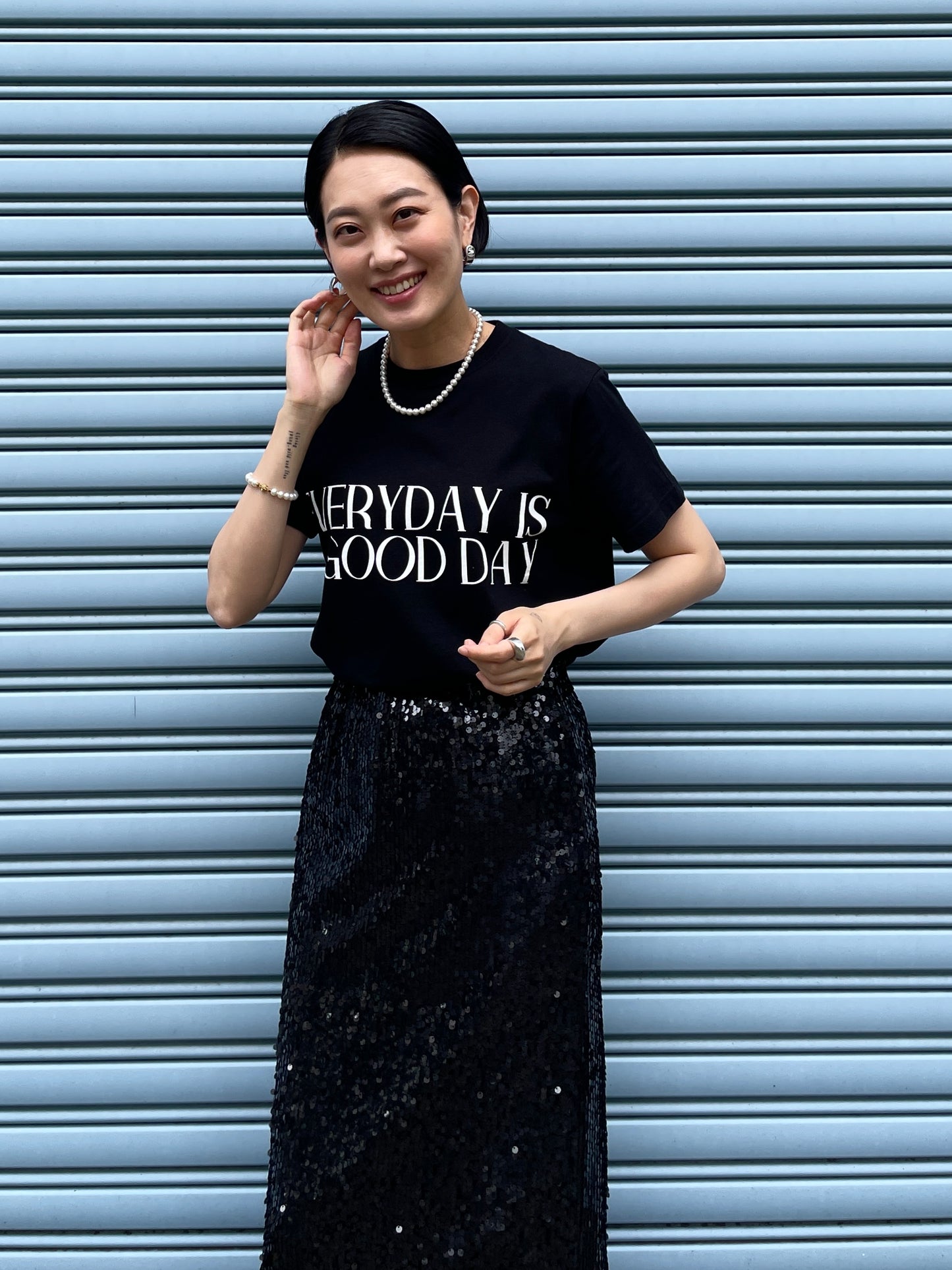 EVERYDAY T-SHIRTS Black【UNISEX】