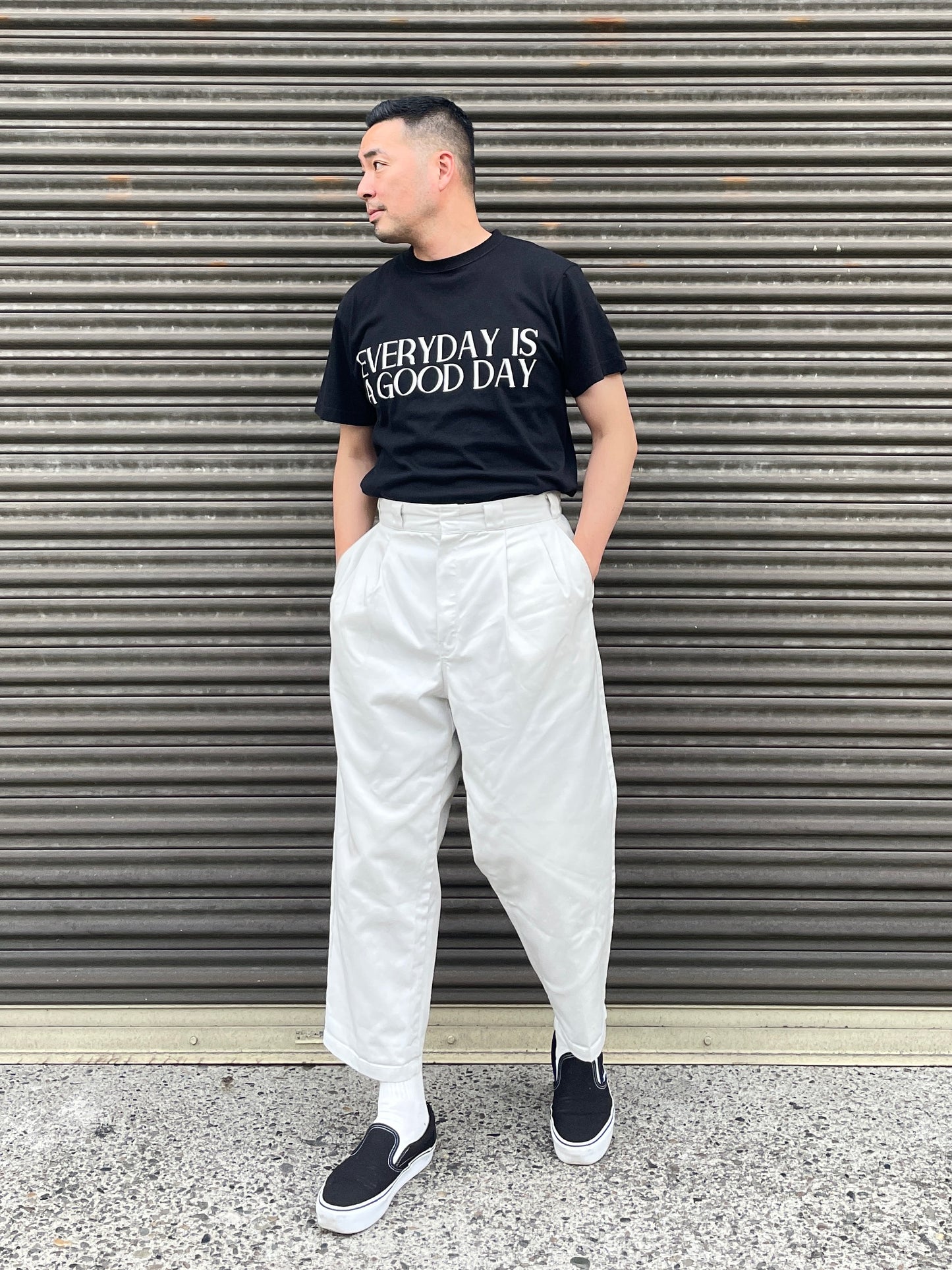 EVERYDAY T-SHIRTS Black【UNISEX】