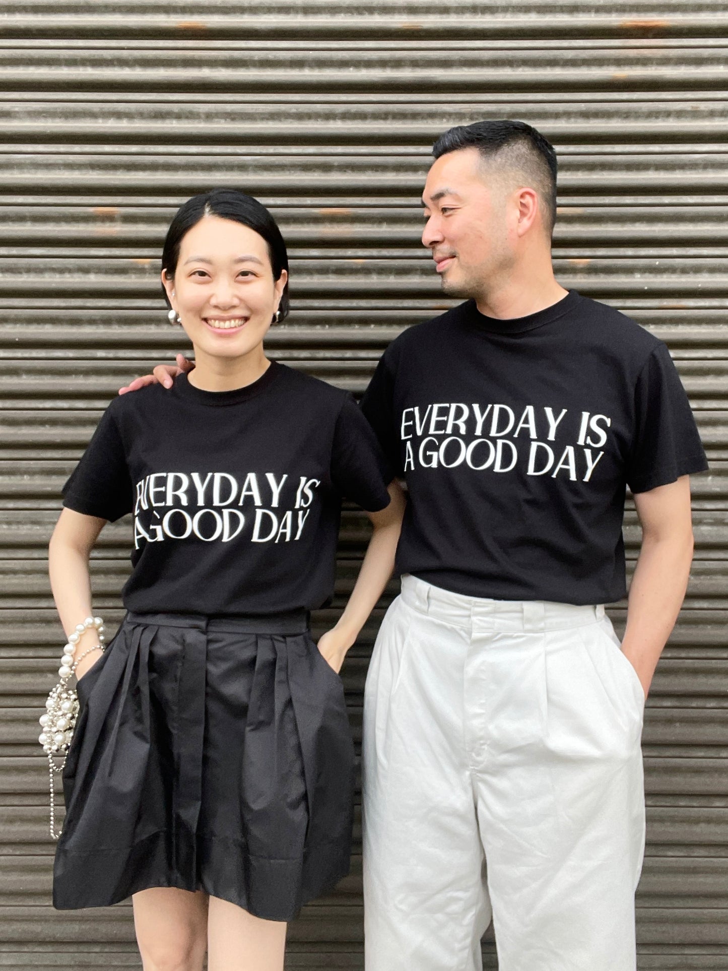 EVERYDAY T-SHIRTS Black【UNISEX】