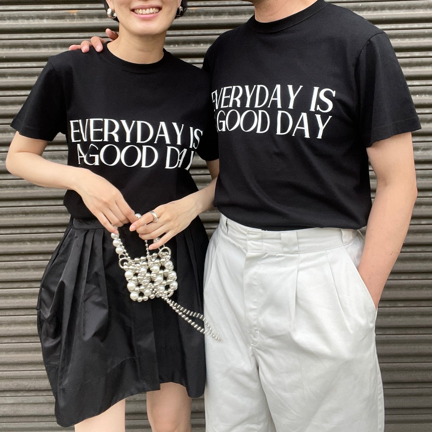 EVERYDAY T-SHIRTS Black【UNISEX】