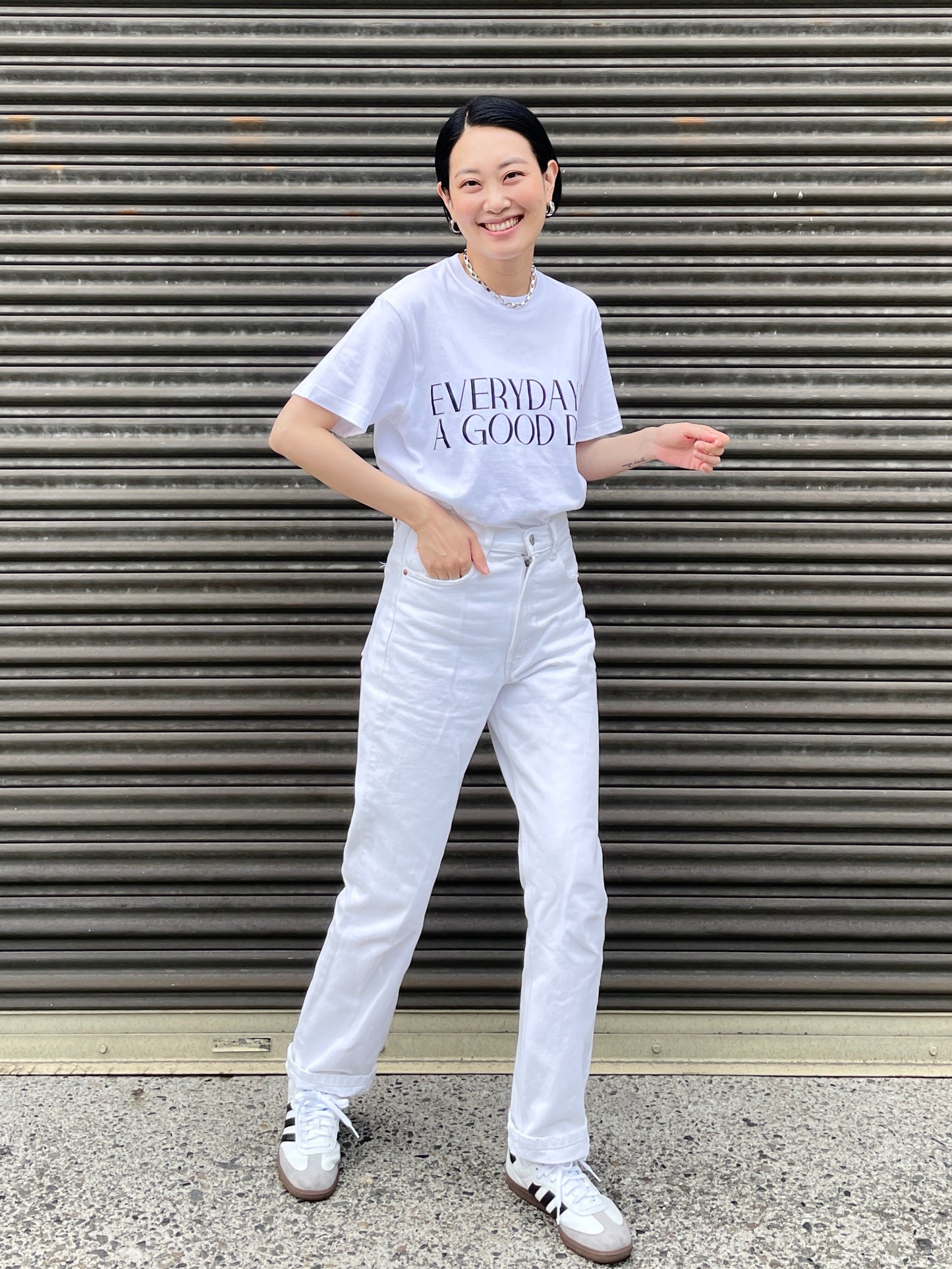 EVERYDAY T-SHIRTS White【UNISEX】