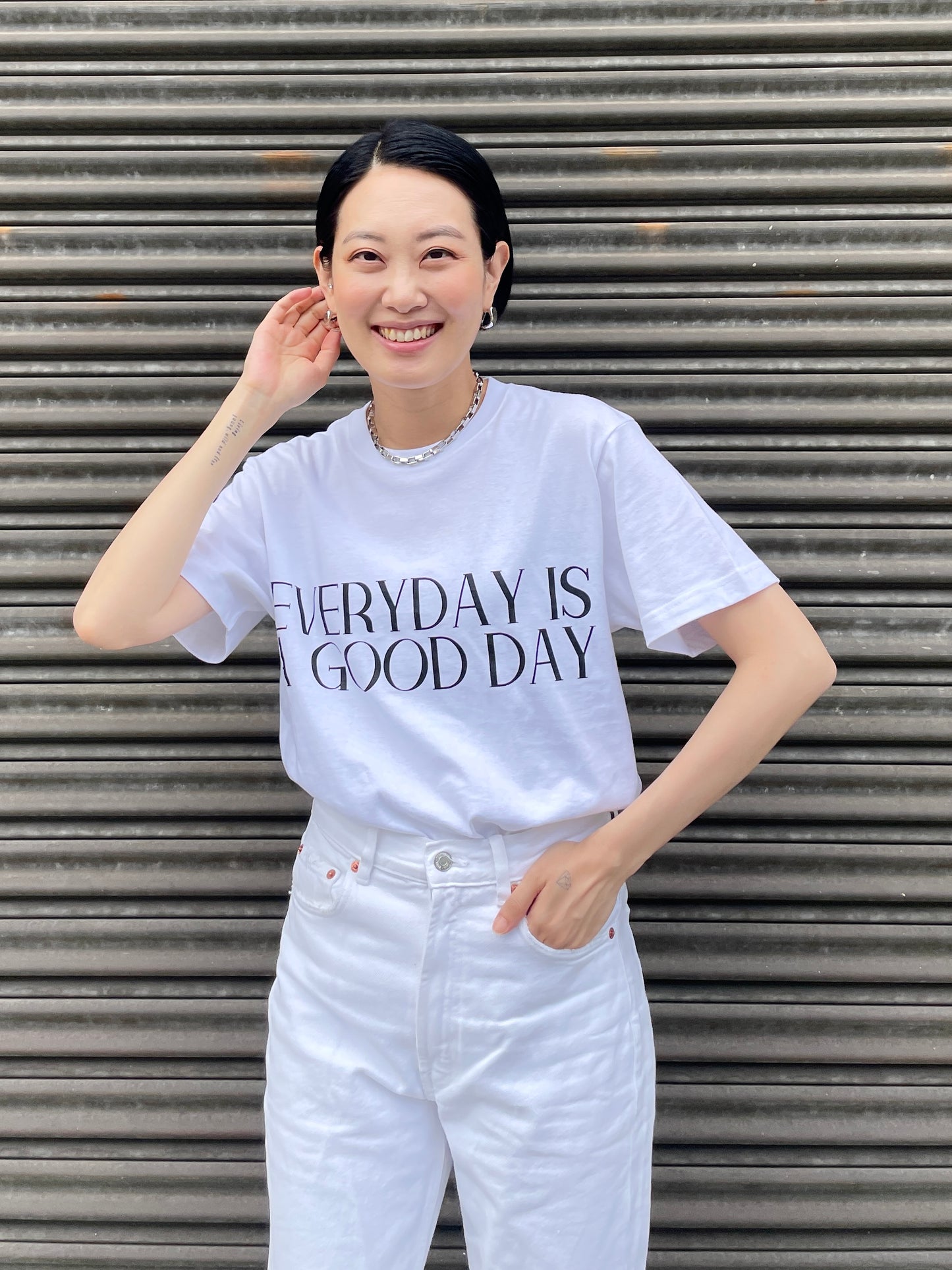 EVERYDAY T-SHIRTS White【UNISEX】
