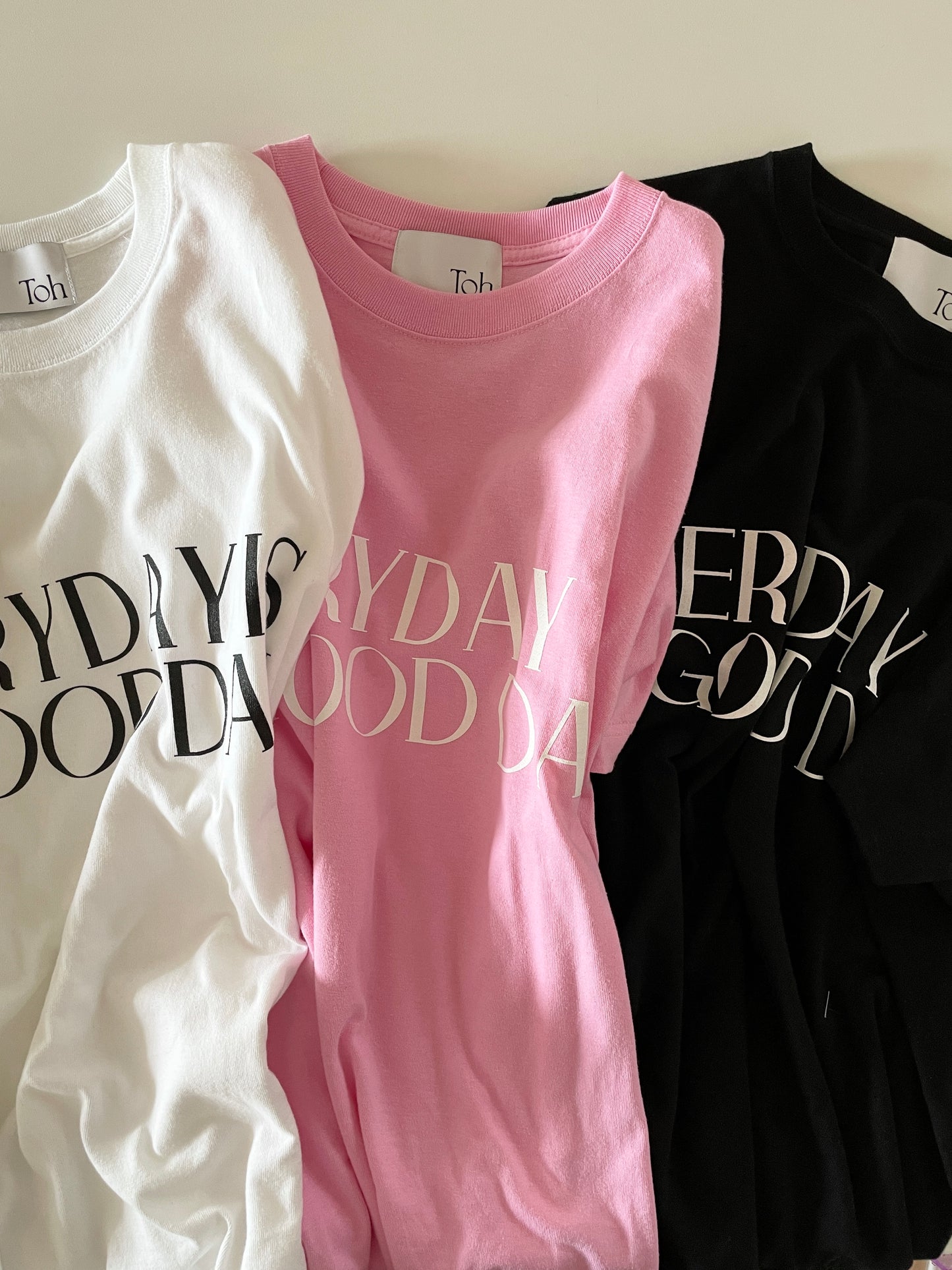 EVERYDAY T-SHIRTS White【UNISEX】