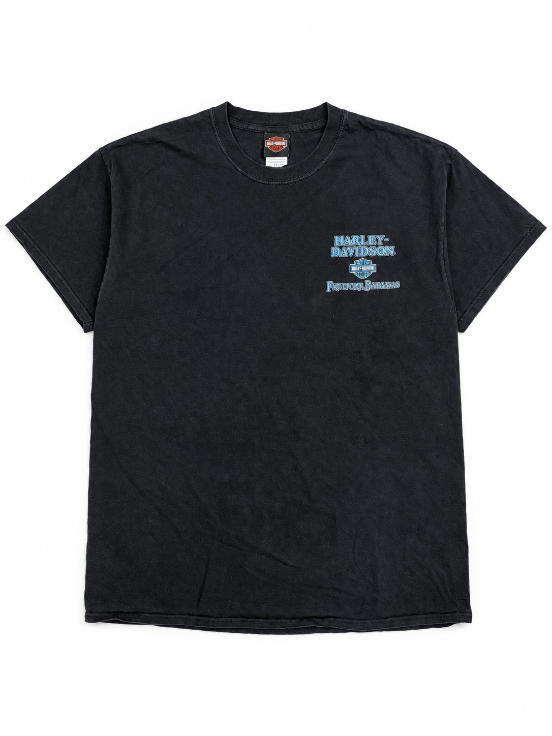 HARLEY-DAVIDSON|FREEPORT BAHAMAS Graphic T-Shirt ★ XL ★USED
