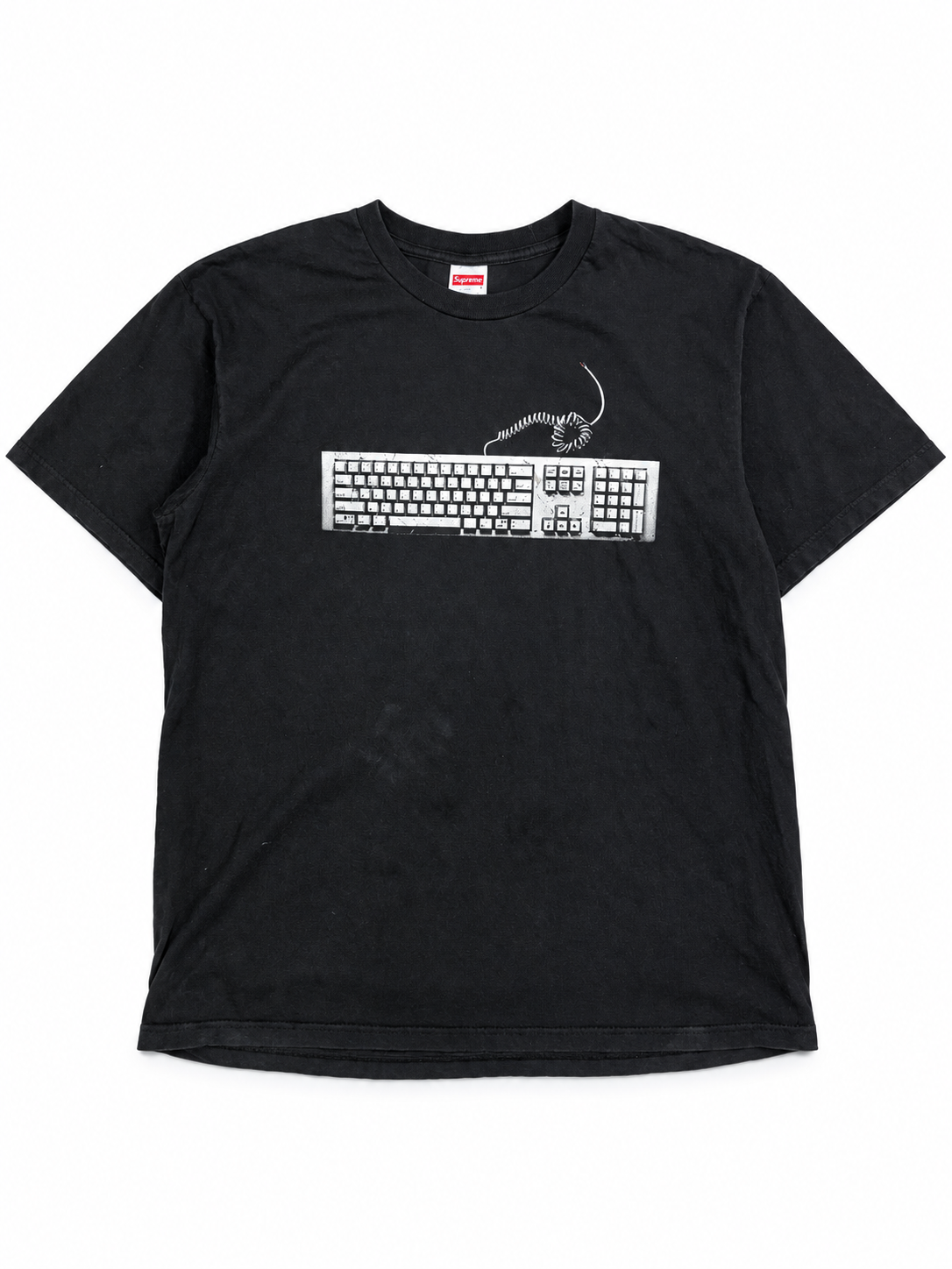 SUPREME|KEYBOARD T-SHIRT Graphic T-Shirt ★ XL ★USED