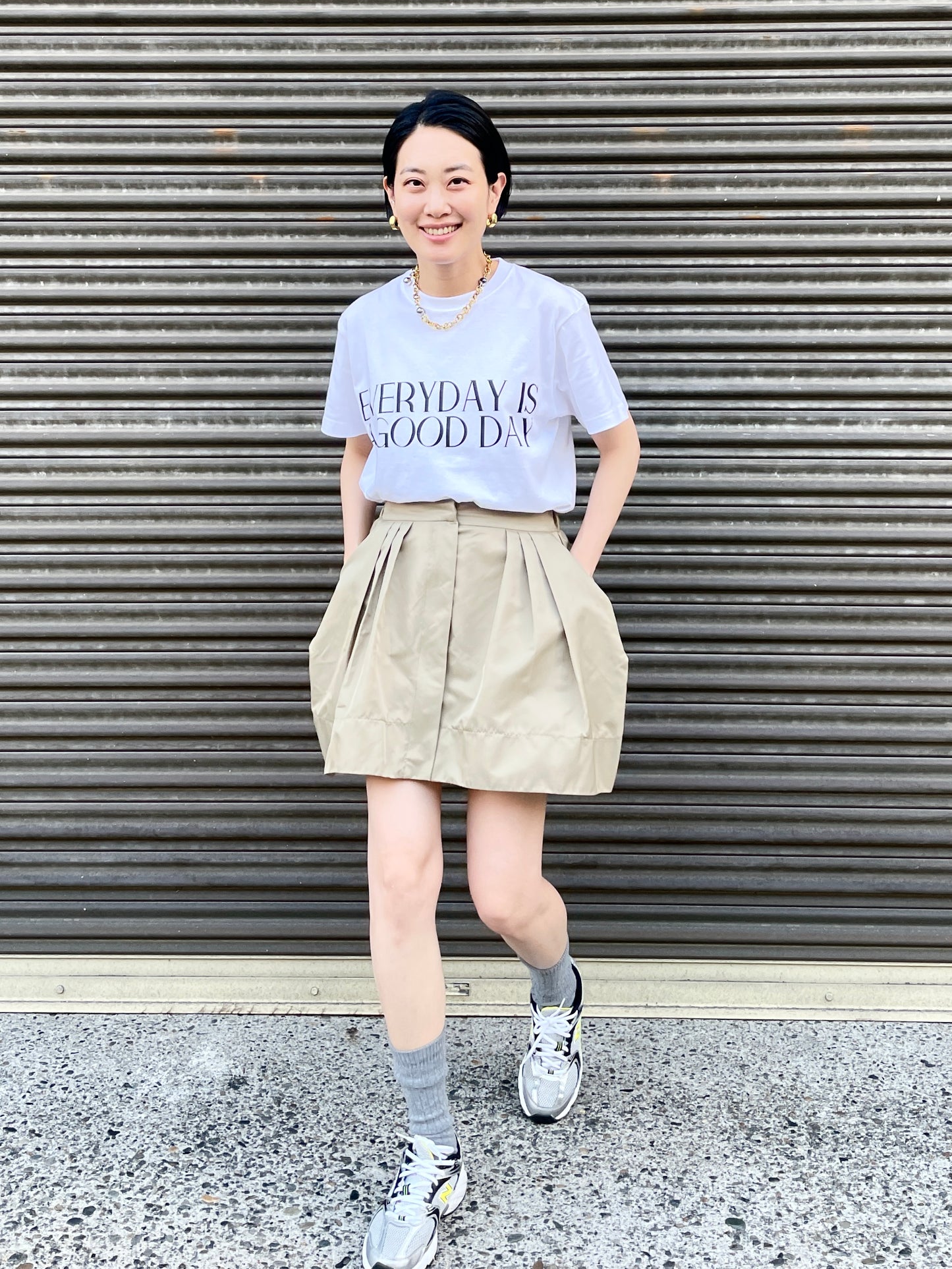 EVERYDAY T-SHIRTS White【UNISEX】