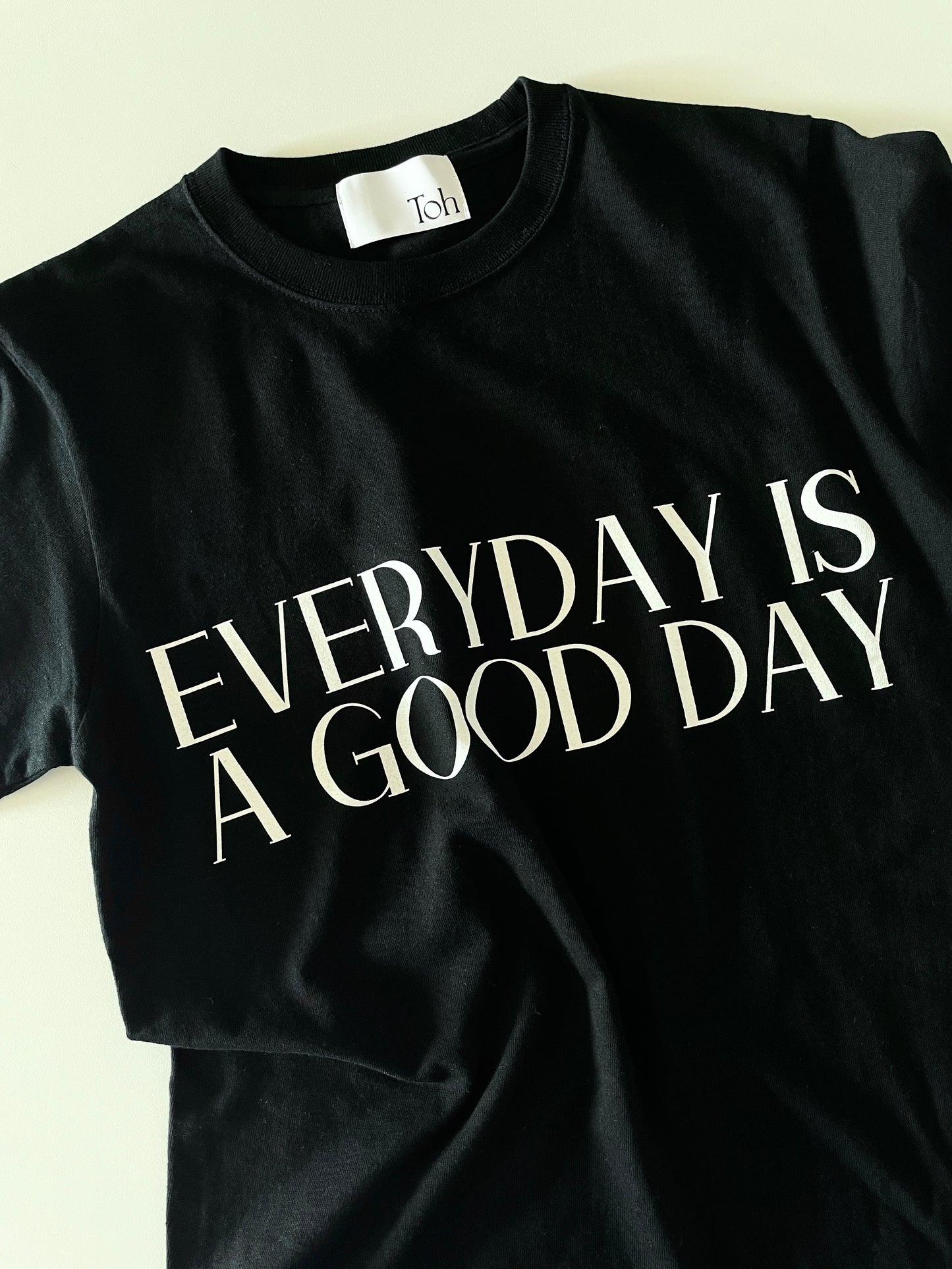 EVERYDAY T-SHIRTS Black【UNISEX】