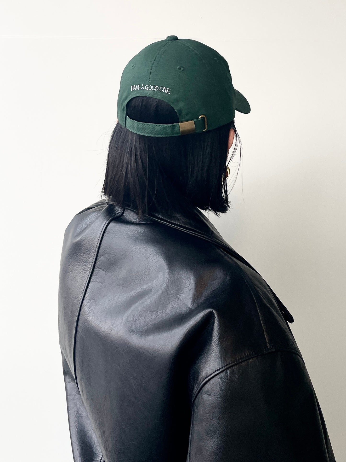GOOD DAY Embroidary CAP Green