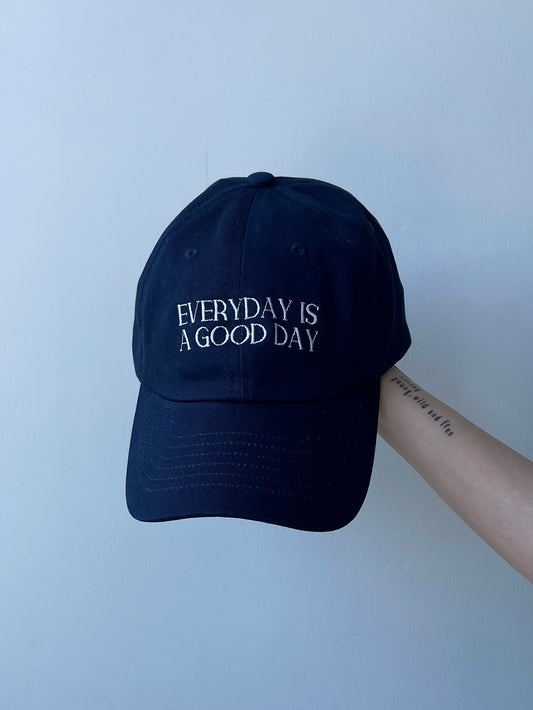 GOOD DAY Embroidery CAP Navy★5/7から順次発送★ Scheduled to ship on May 7.