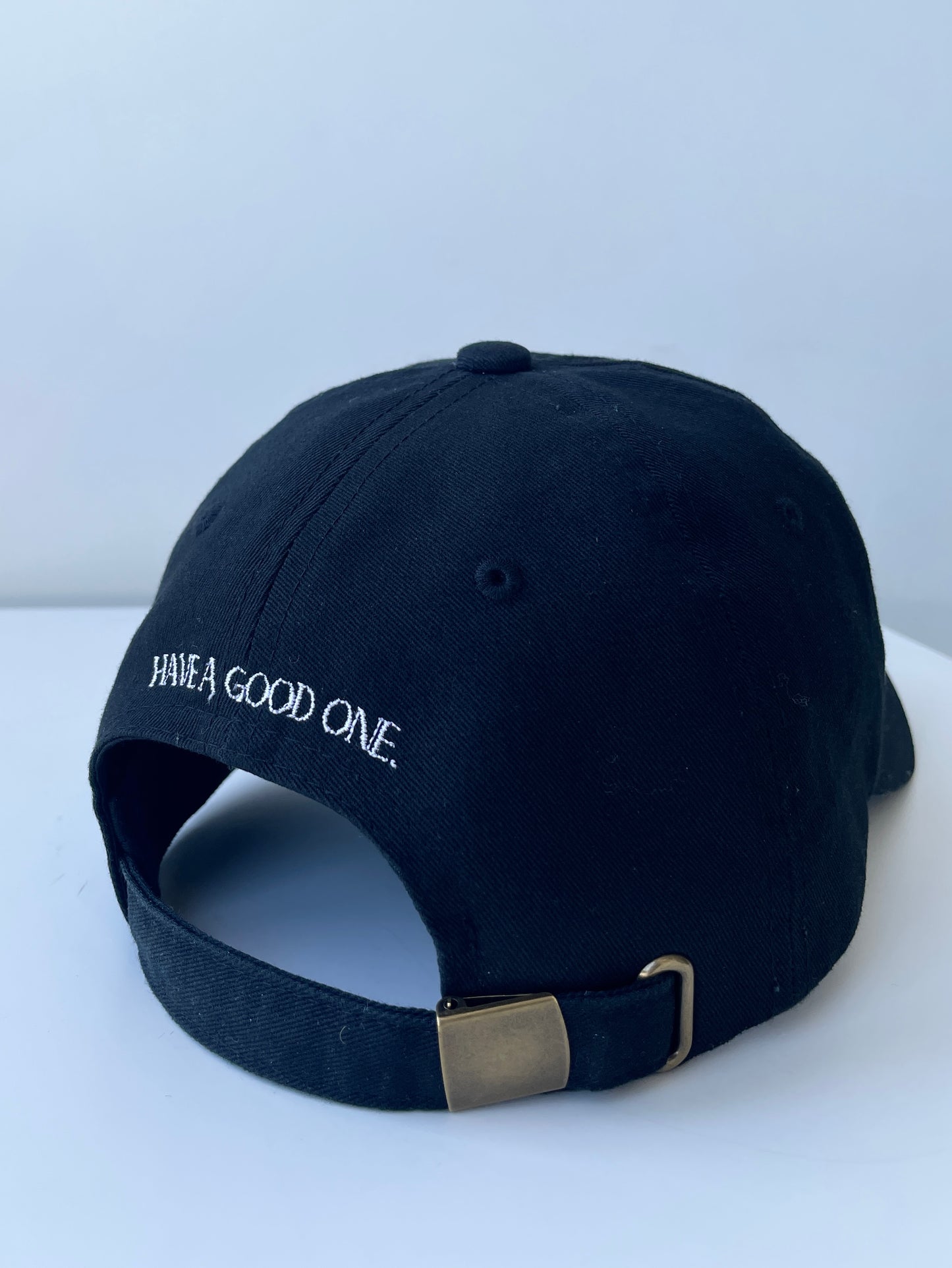 GOOD DAY Embroidery CAP Black【UNISEX】