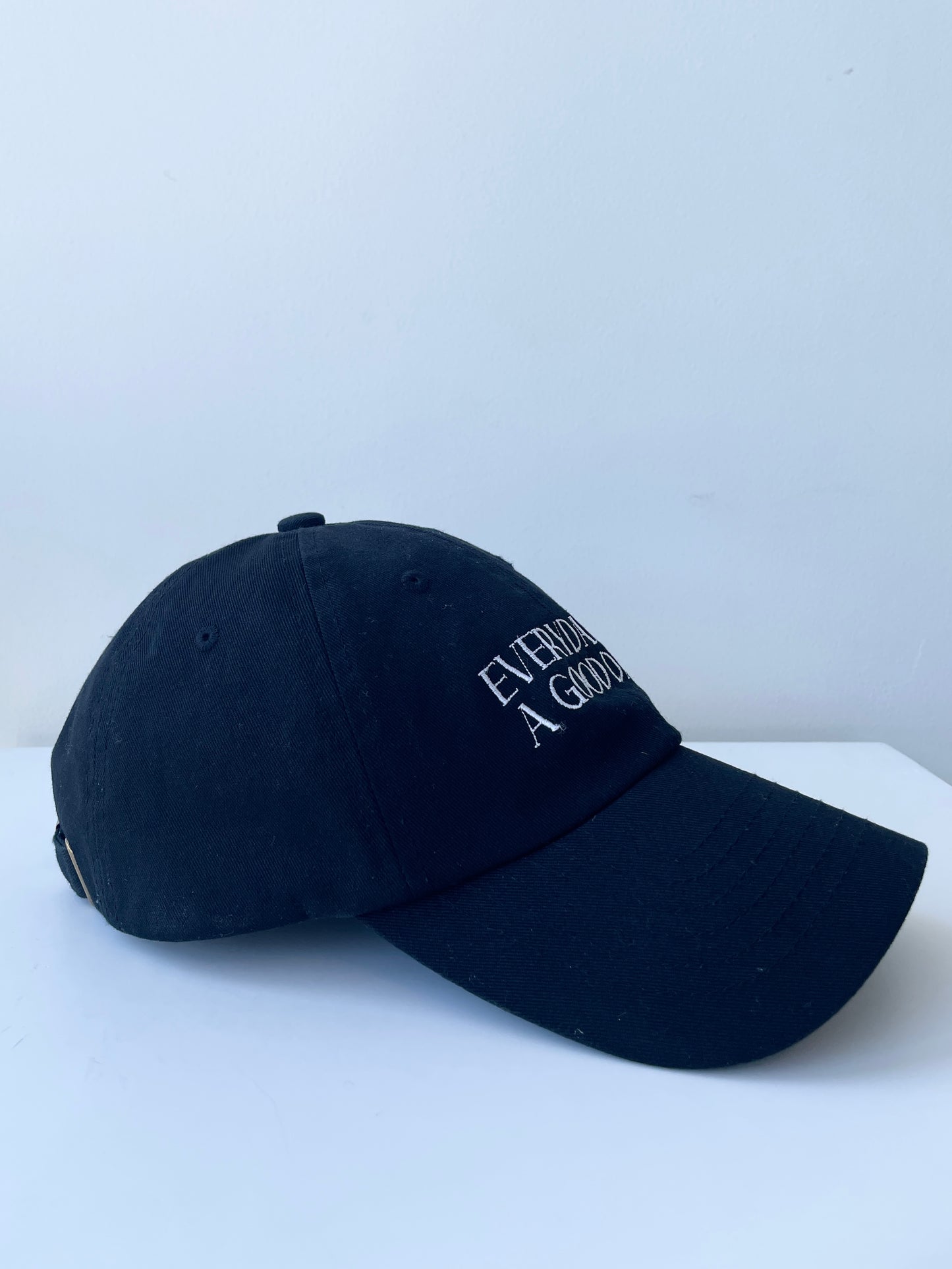 GOOD DAY Embroidery CAP Black【UNISEX】