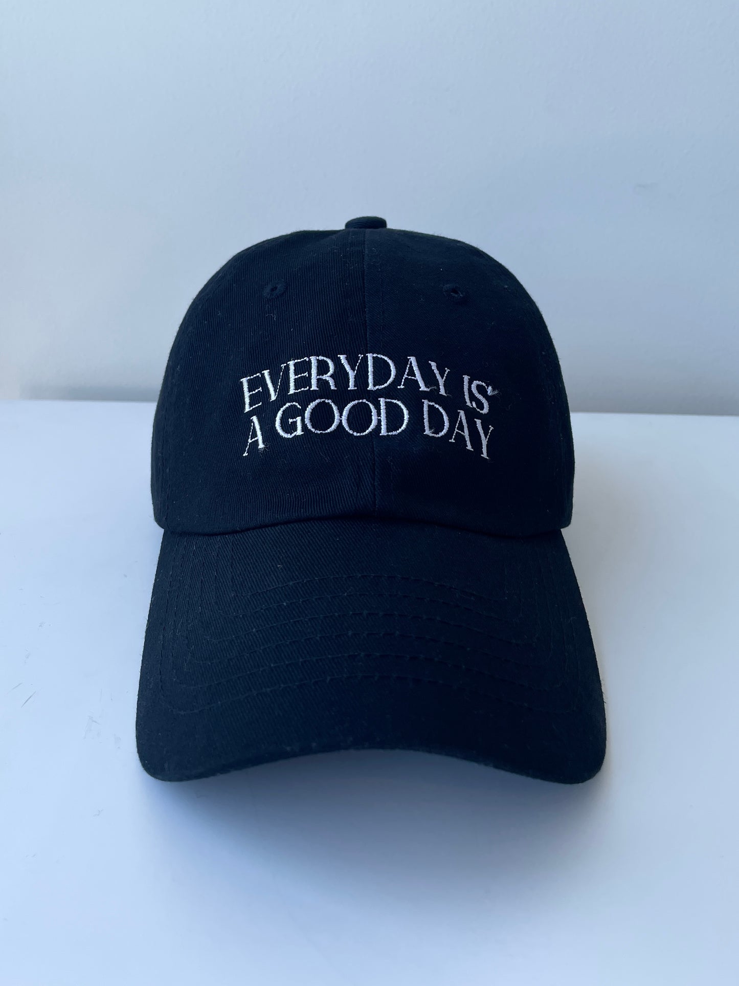 GOOD DAY Embroidery CAP Black【UNISEX】