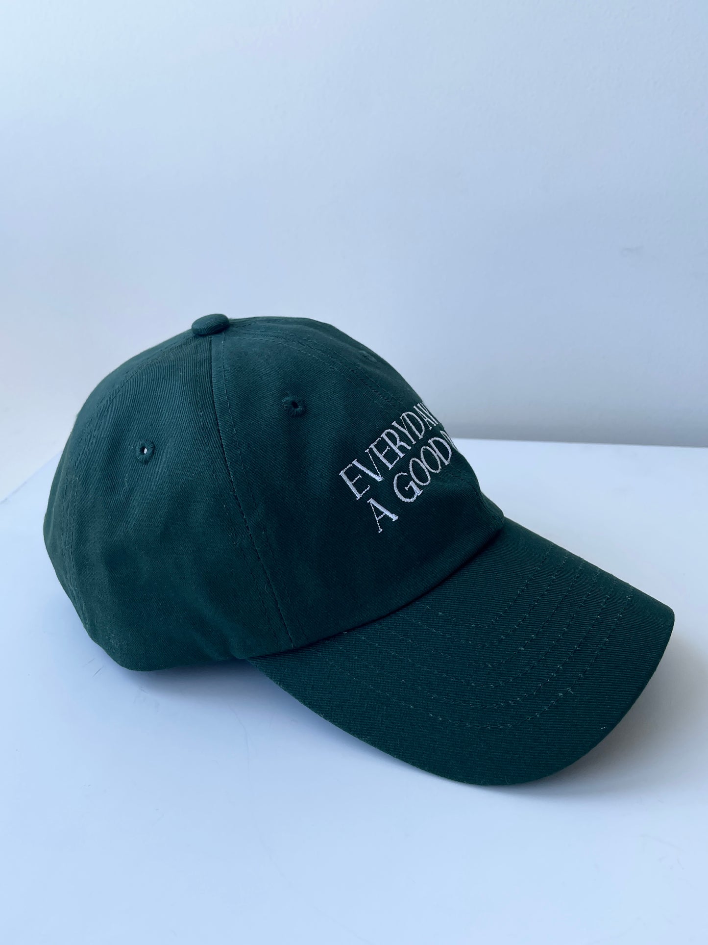 GOOD DAY Embroidary CAP Green
