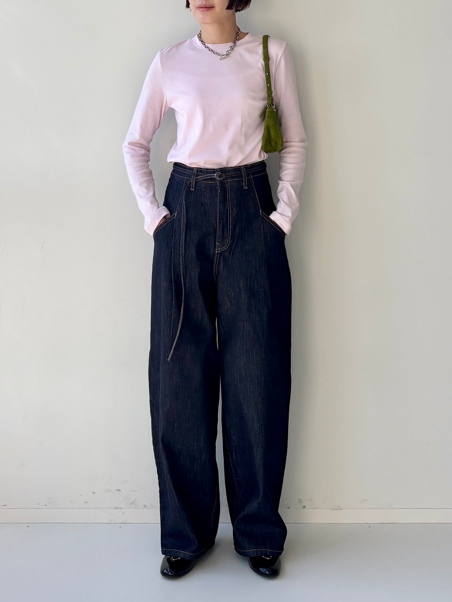 CHARLOTTE DENIM PANTS【selected item
