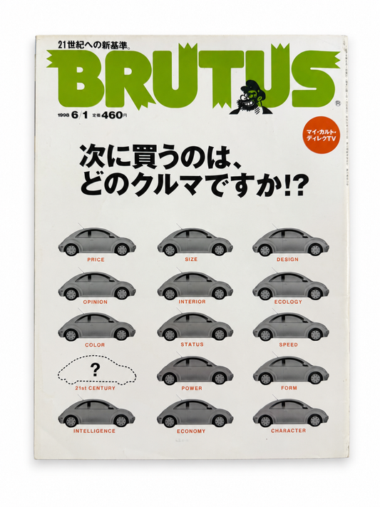 BRUTUS No.410 – 次に買うのは、どのクルマですか!?