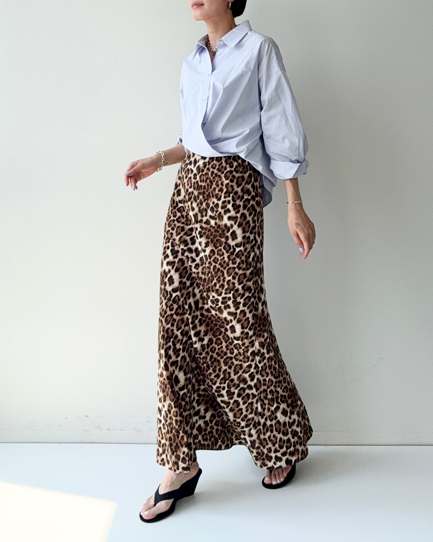 LEOPARD LONG SKIRT★6/22から発送 ★ Shipping on June 22.