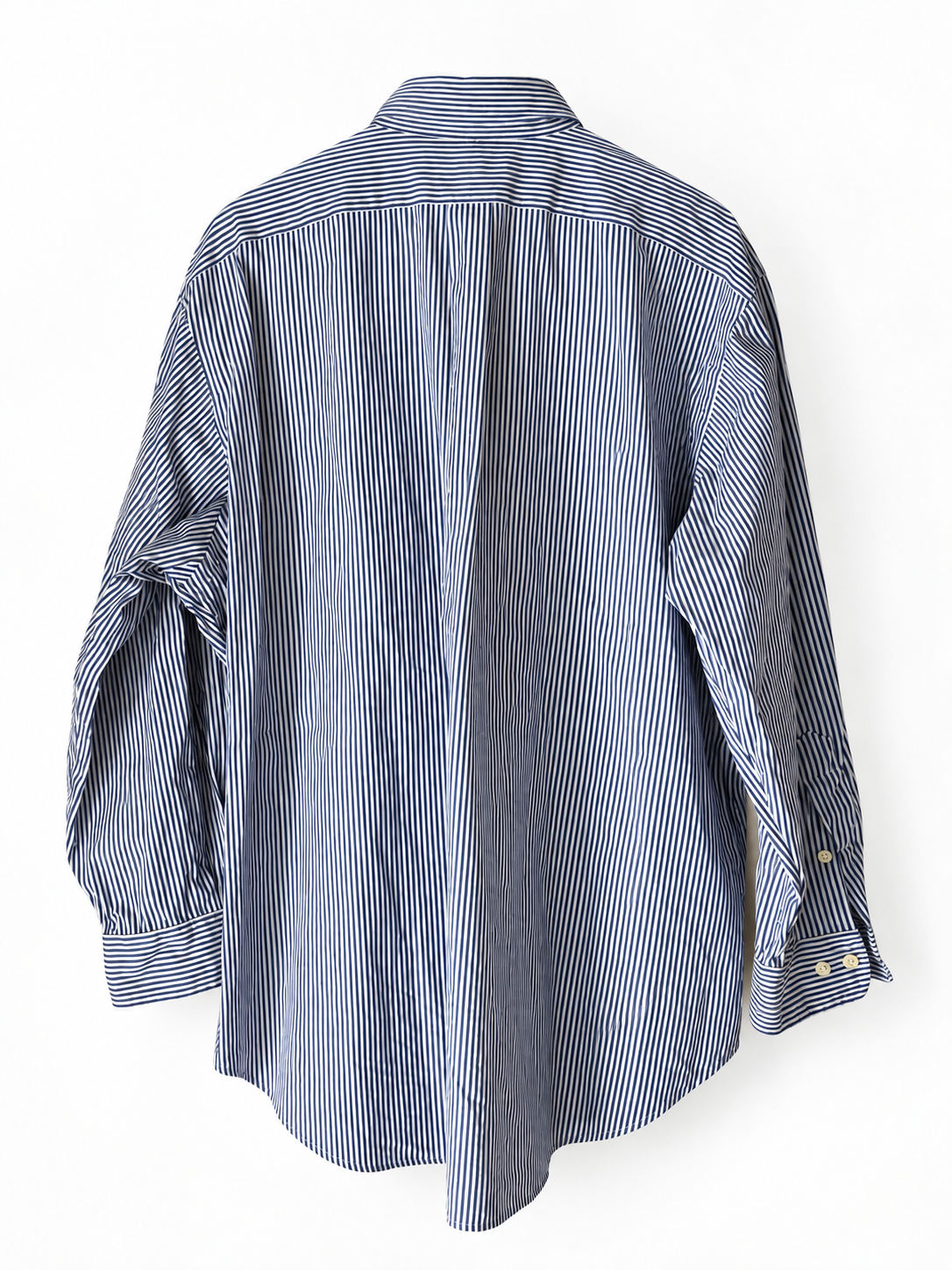 POLO RALPH LAUREN ★ PIN STRIPE / NAVY PONY ★ 32/33 ★USED ITEM
