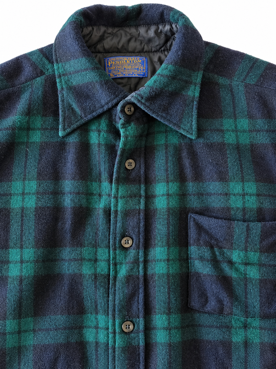 PENDLETON SHIRT ★ BLACK WATCH / 1970s ★ VINTAGE
