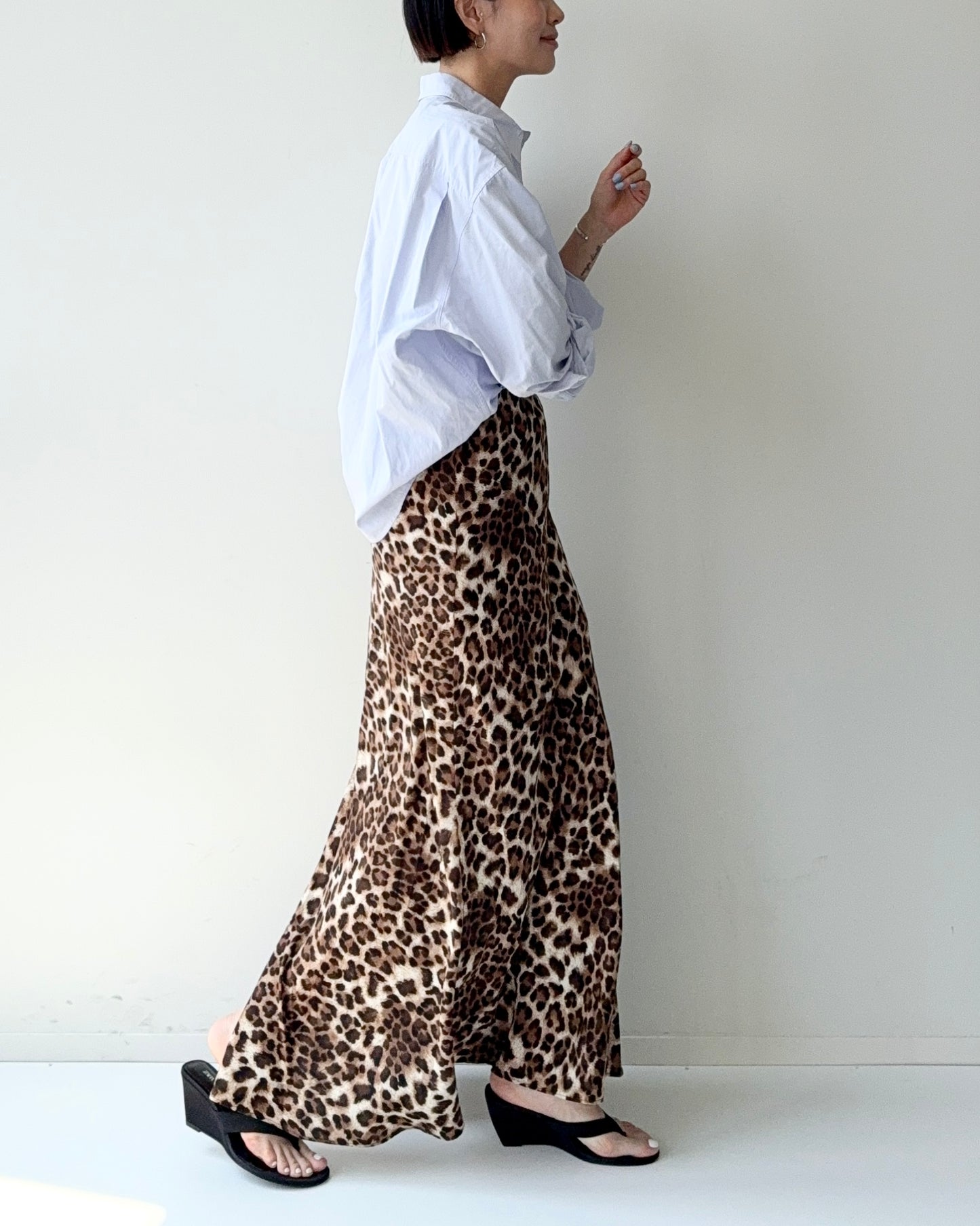 LEOPARD LONG SKIRT★6/22から発送 ★ Shipping on June 22.