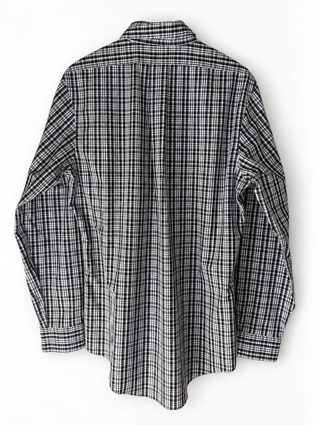 BROOKS BROTHERS BLACK CHECK / M ★ USED ITEM