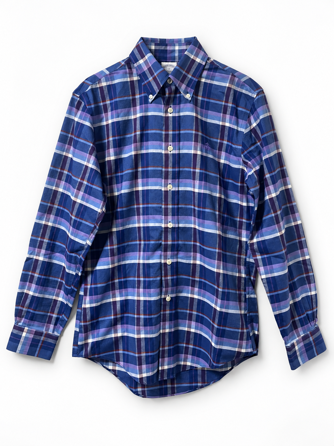 BROOKS BROTHERS BLUE CHECK / S ★ USED ITEM