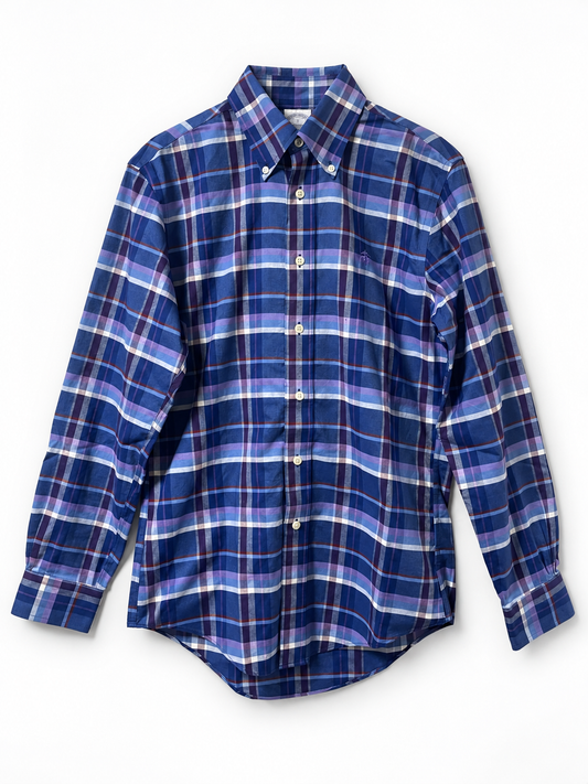 BROOKS BROTHERS BLUE CHECK / S ★ USED ITEM