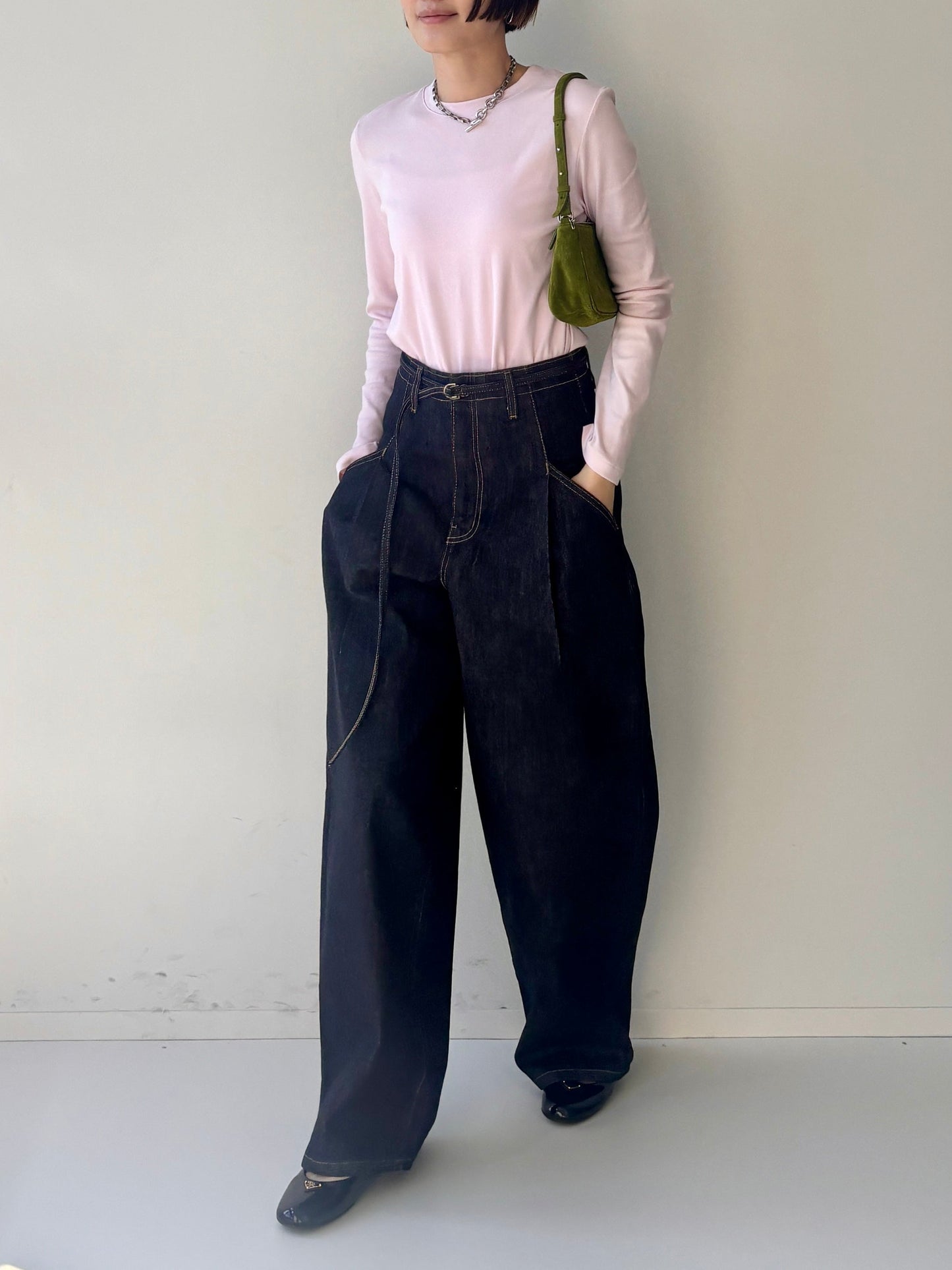 CHARLOTTE DENIM PANTS【selected item