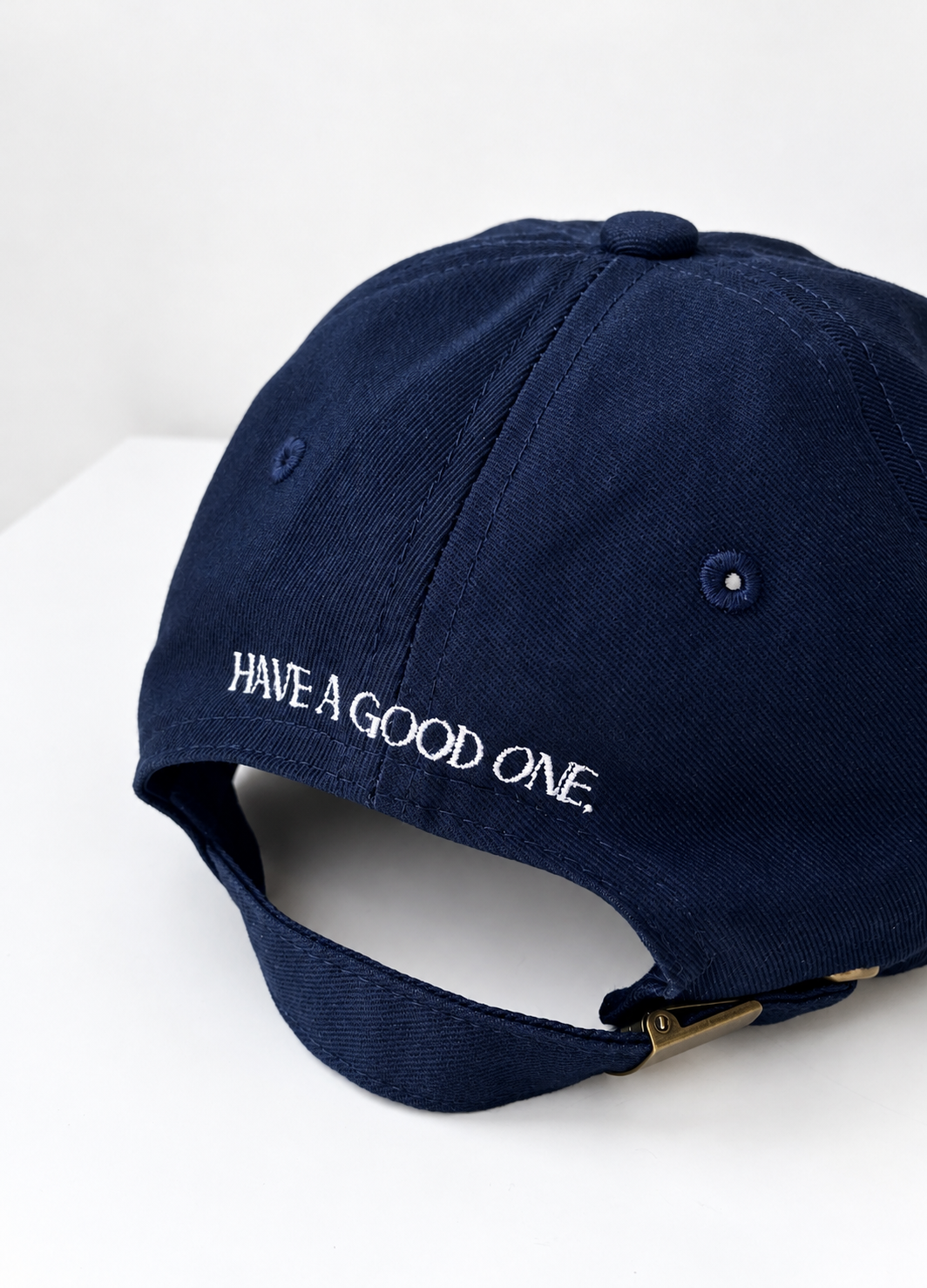 GOOD DAY Embroidery CAP Navy