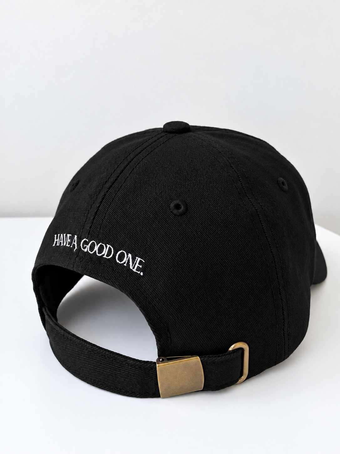 GOOD DAY Embroidery CAP Black【UNISEX】