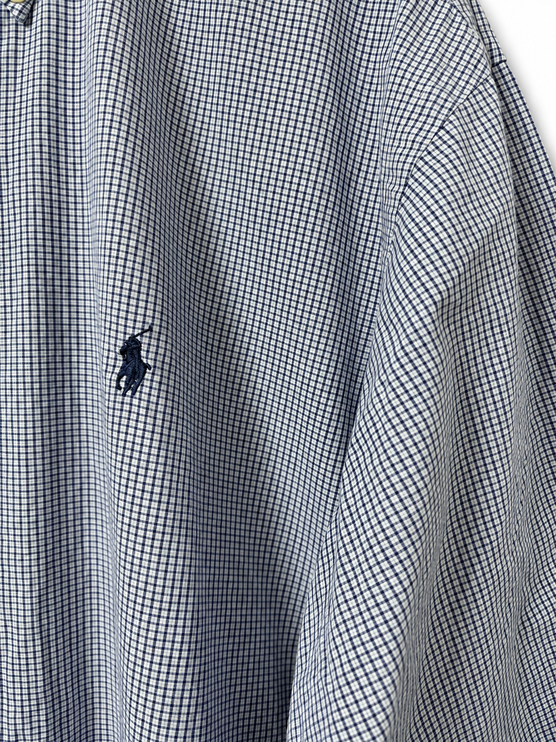 POLO RALPH LAUREN ★ GRAPH CHECK ★ 16-34 ★USED ITEM