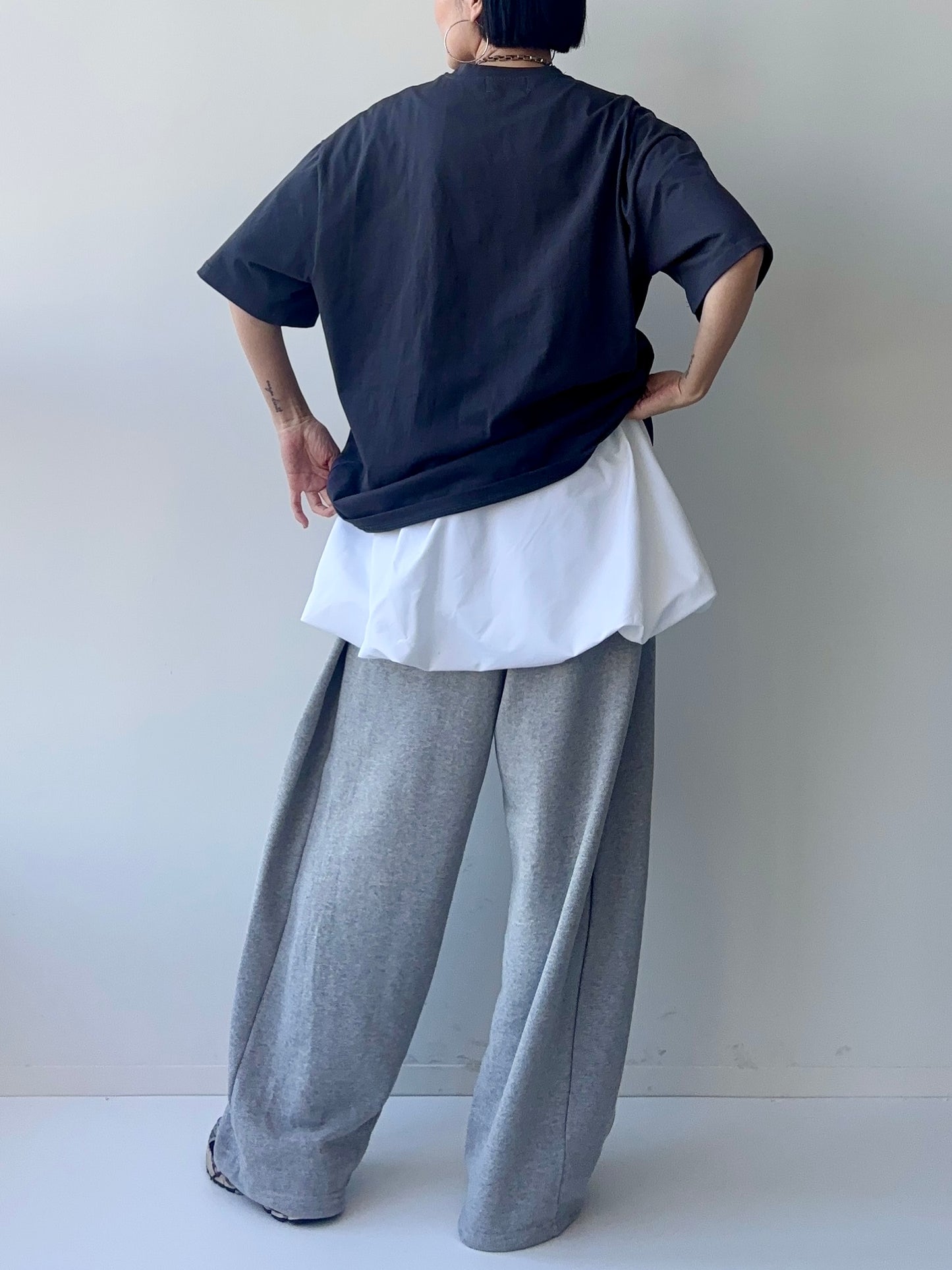 BIBI SWEAT BAGGY PANTS ★早割5%オフ 5/10まで★EARLYBIRD 5%OFF until May 10.